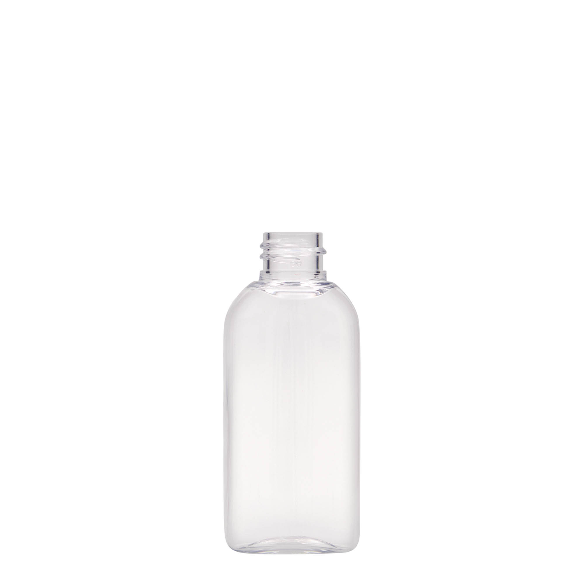 50 ml PET pudele 'Iris', ovāla, plastmasa, atvere: 20/410 50 ml PET pudele 'Iris', ovāla, plastmasa, atvere: 20/410