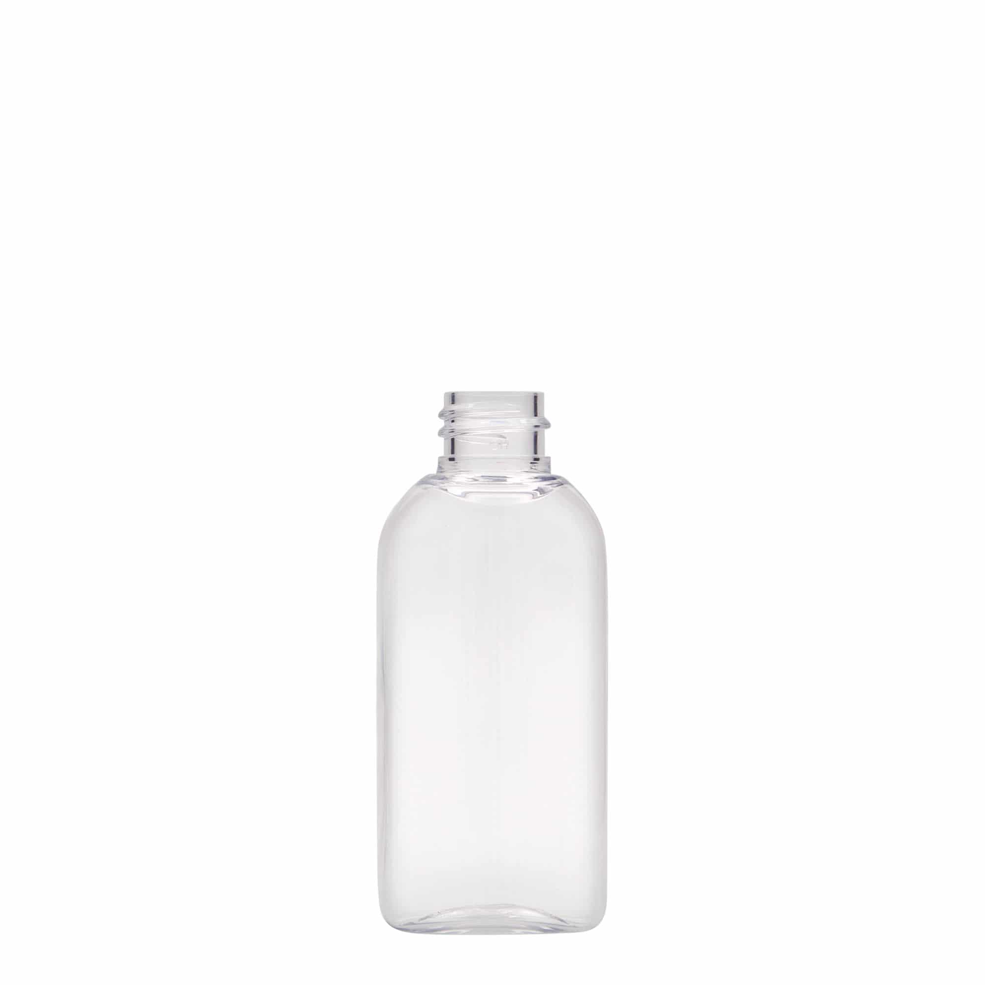 50 ml PET pudele 'Iris', ovāla, plastmasa, atvere: 20/410