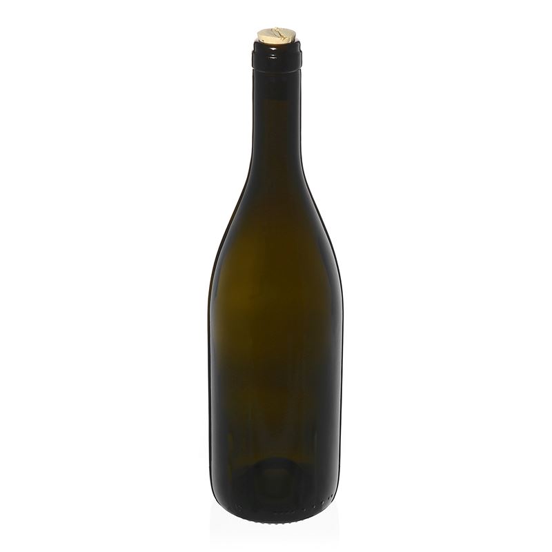 750 ml vīna pudele 'Tiffany', antīkzaļa, atvere: korķis 750 ml vīna pudele 'Tiffany', antīkzaļa, atvere: korķis