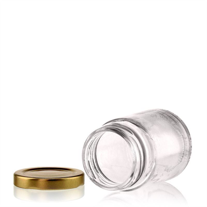 106 ml augsts apaļš stikls, atvere: Twist-Off (TO 48)