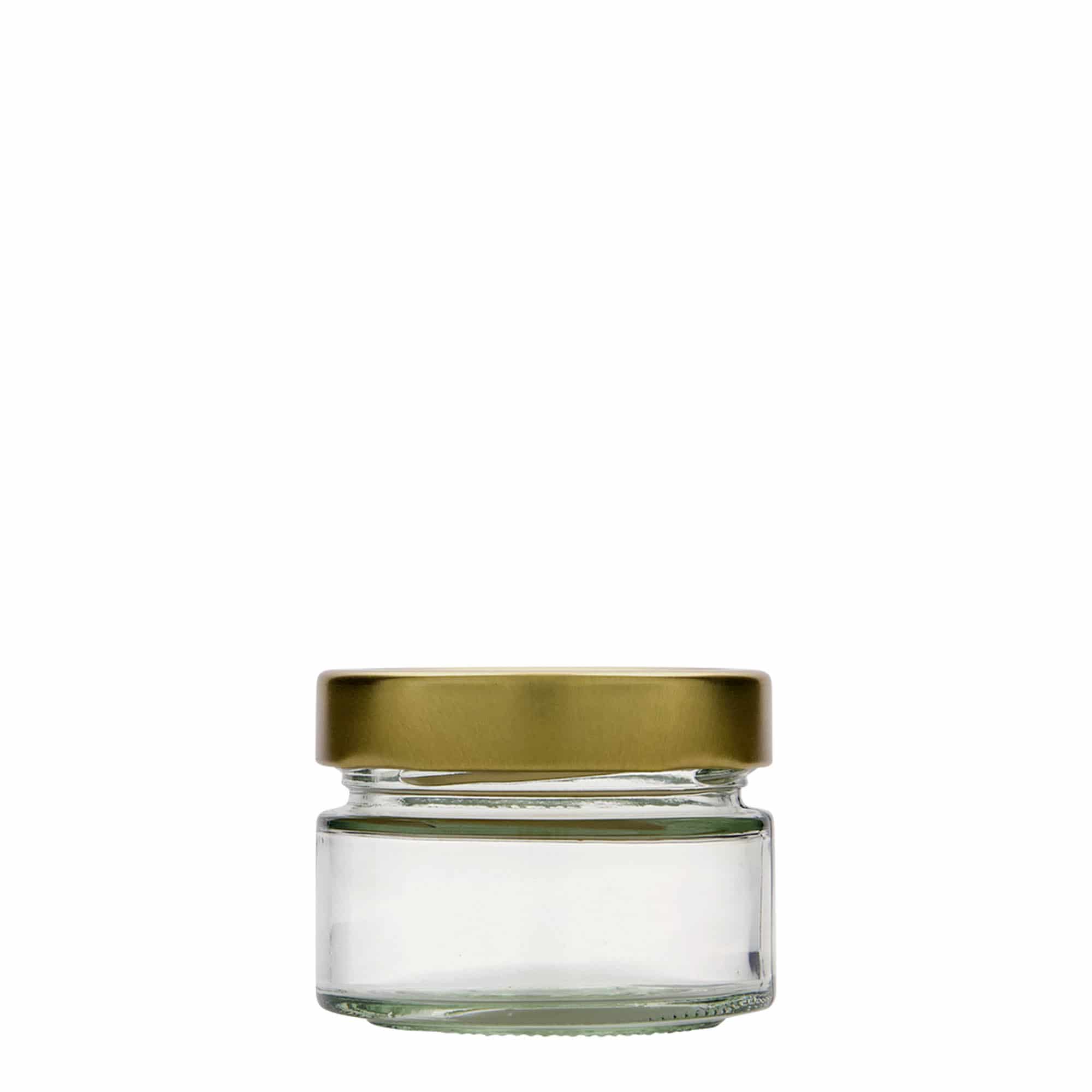 130 ml apaļais stikls 'Aurora', atvere: Deep-Twist-Off (DTO 66)