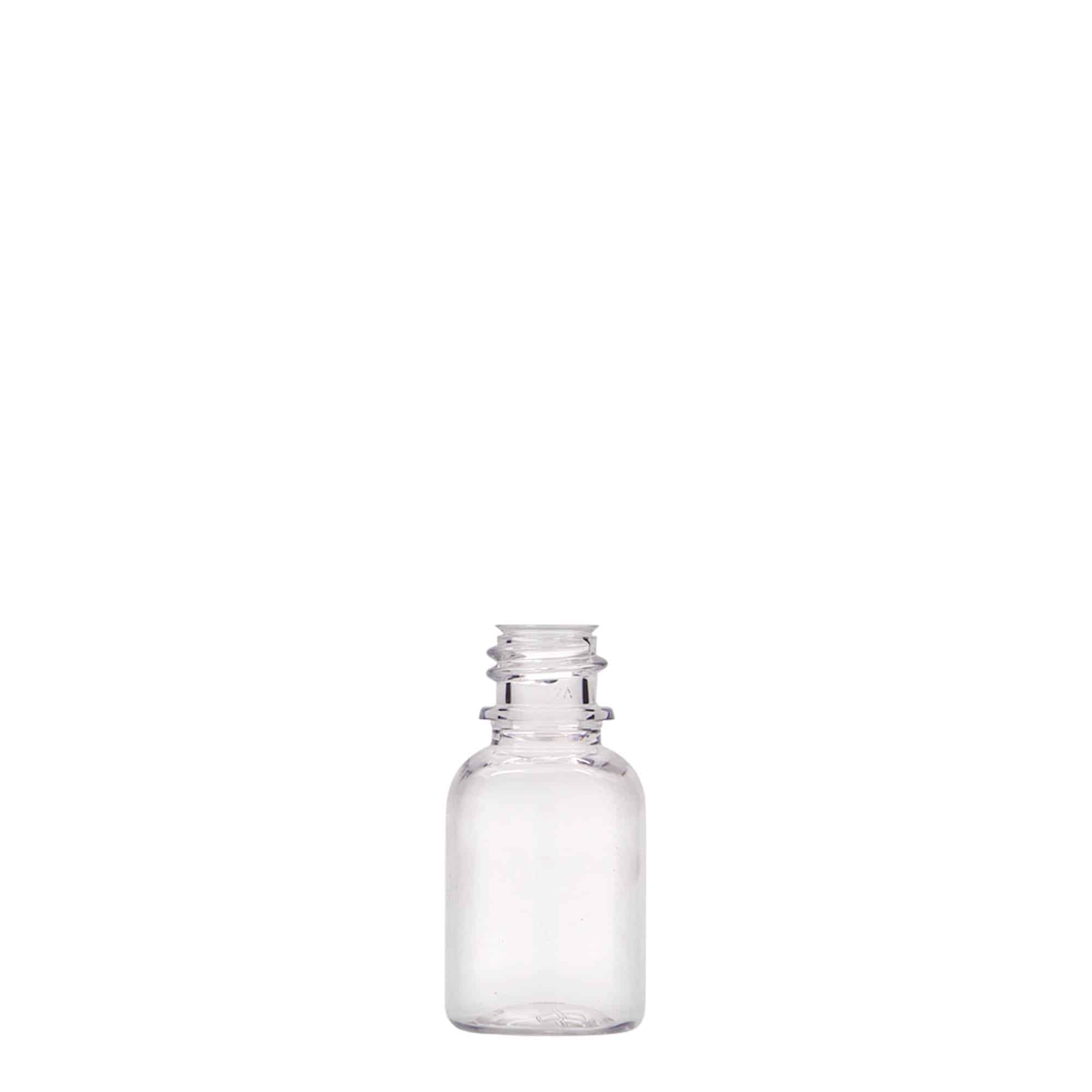 20 ml PET zāļu pudelīte 'Easy Living', plastmasas, aizdare: DIN 18 20 ml PET zāļu pudelīte 'Easy Living', plastmasas, aizdare: DIN 18