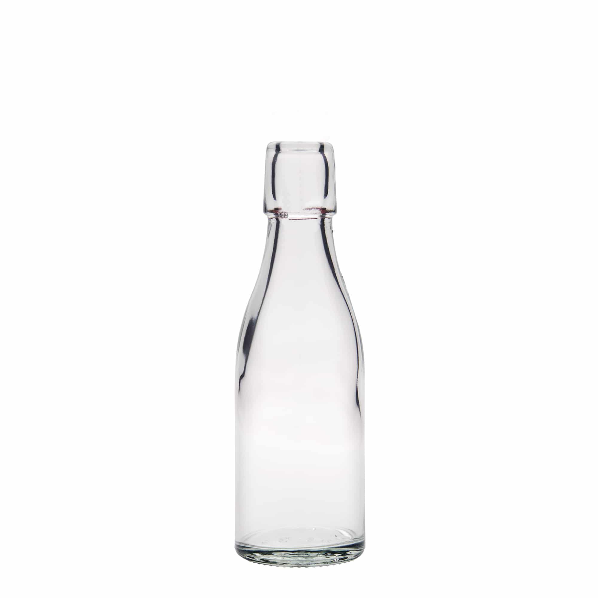 200 ml stikla pudele 'Paul', atvere: vāciņš ar aizbīdni