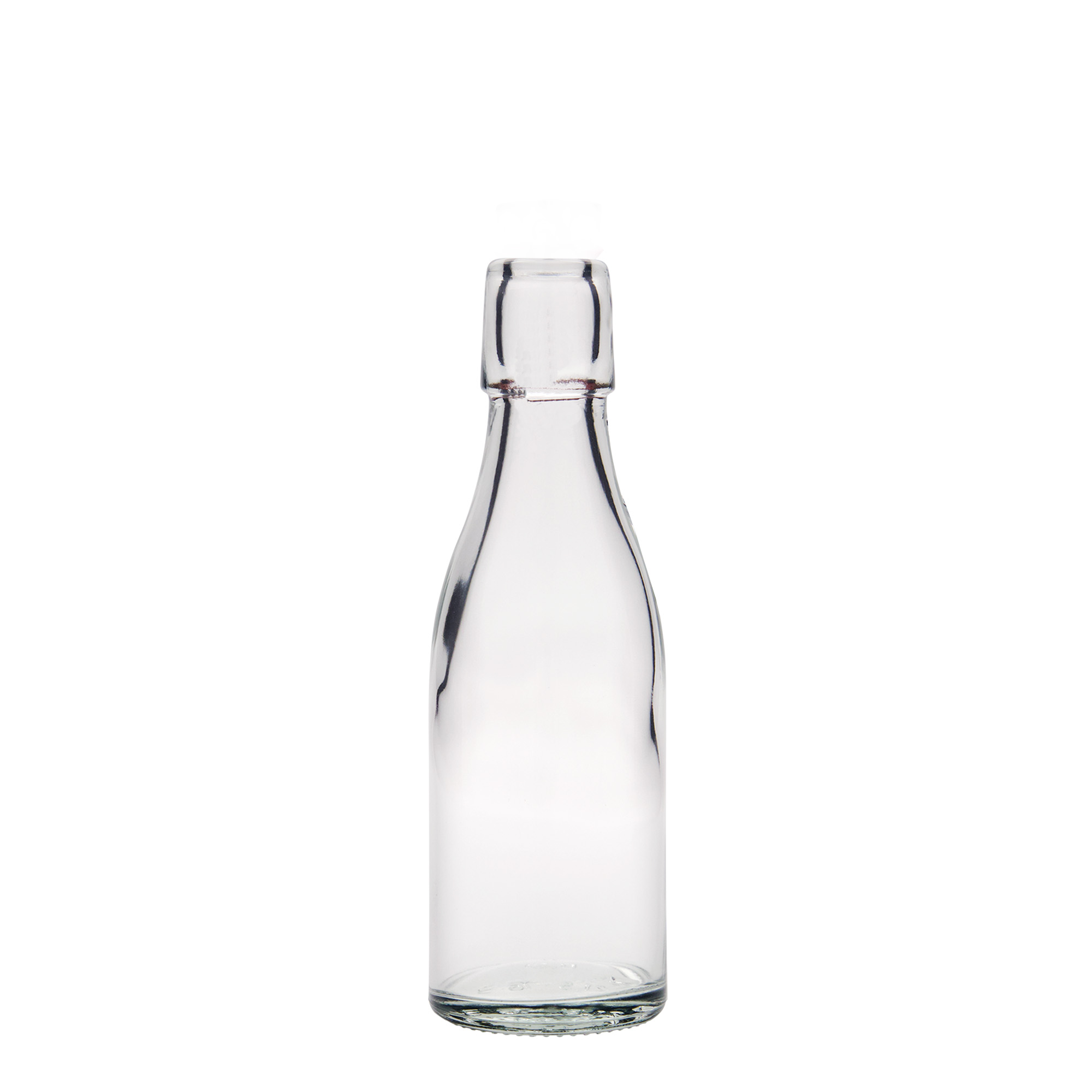 200 ml stikla pudele 'Paul', atvere: vāciņš ar aizbīdni 200 ml stikla pudele 'Paul', atvere: vāciņš ar aizbīdni