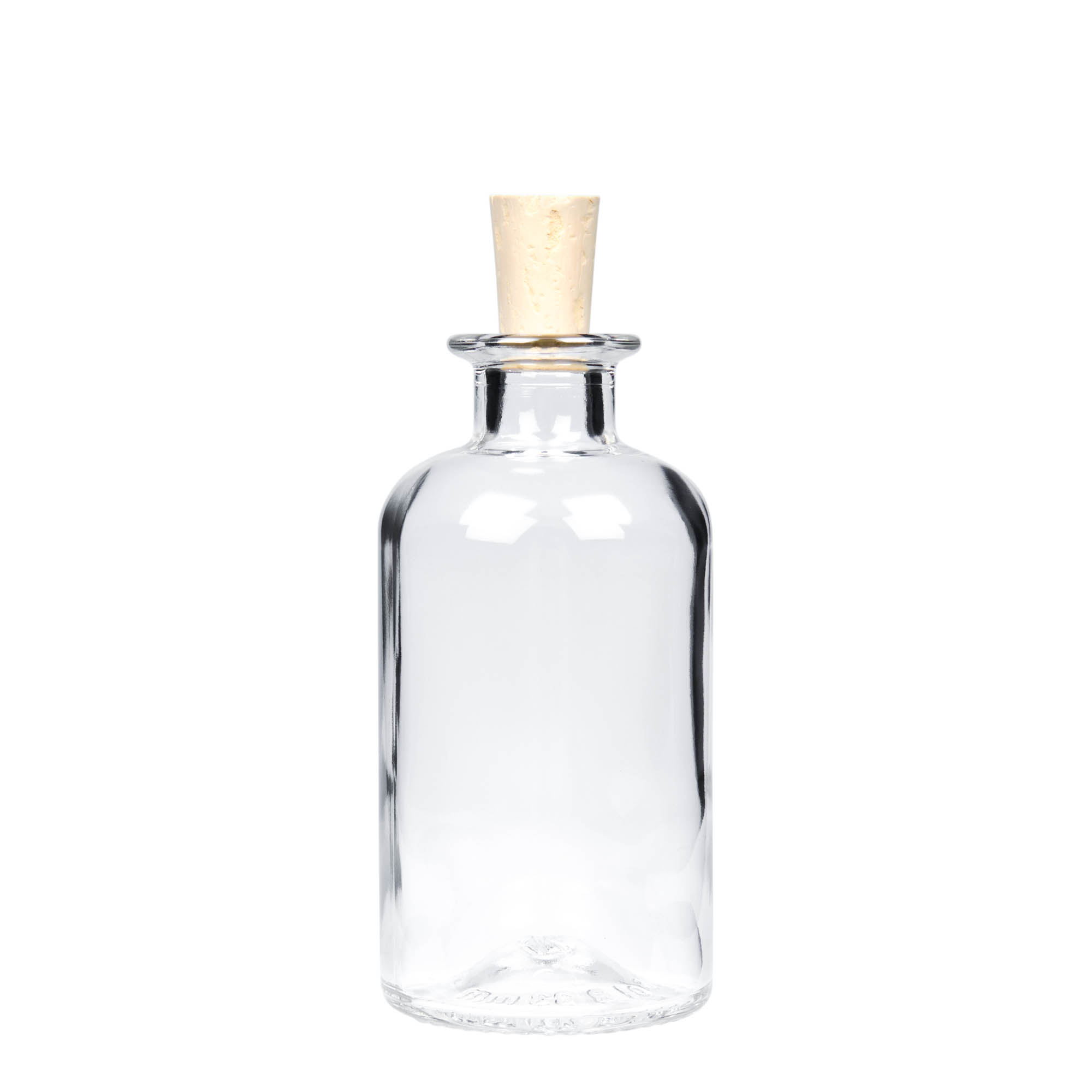 250 ml stikla pudele aptiekāram, atvere: korķis 250 ml stikla pudele aptiekāram, atvere: korķis