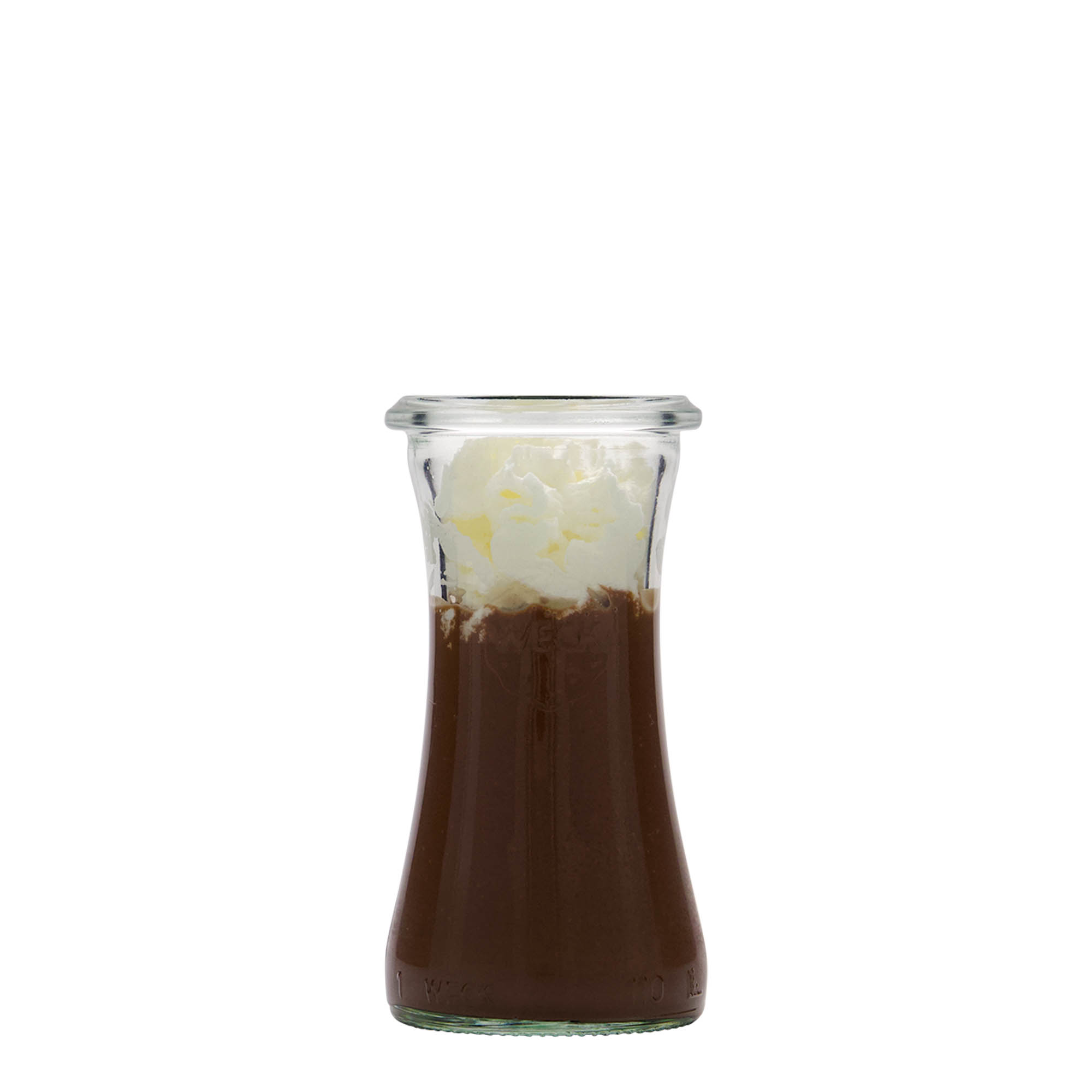 110 ml WECK delikateses burka, atvere: apaļš malu apmales