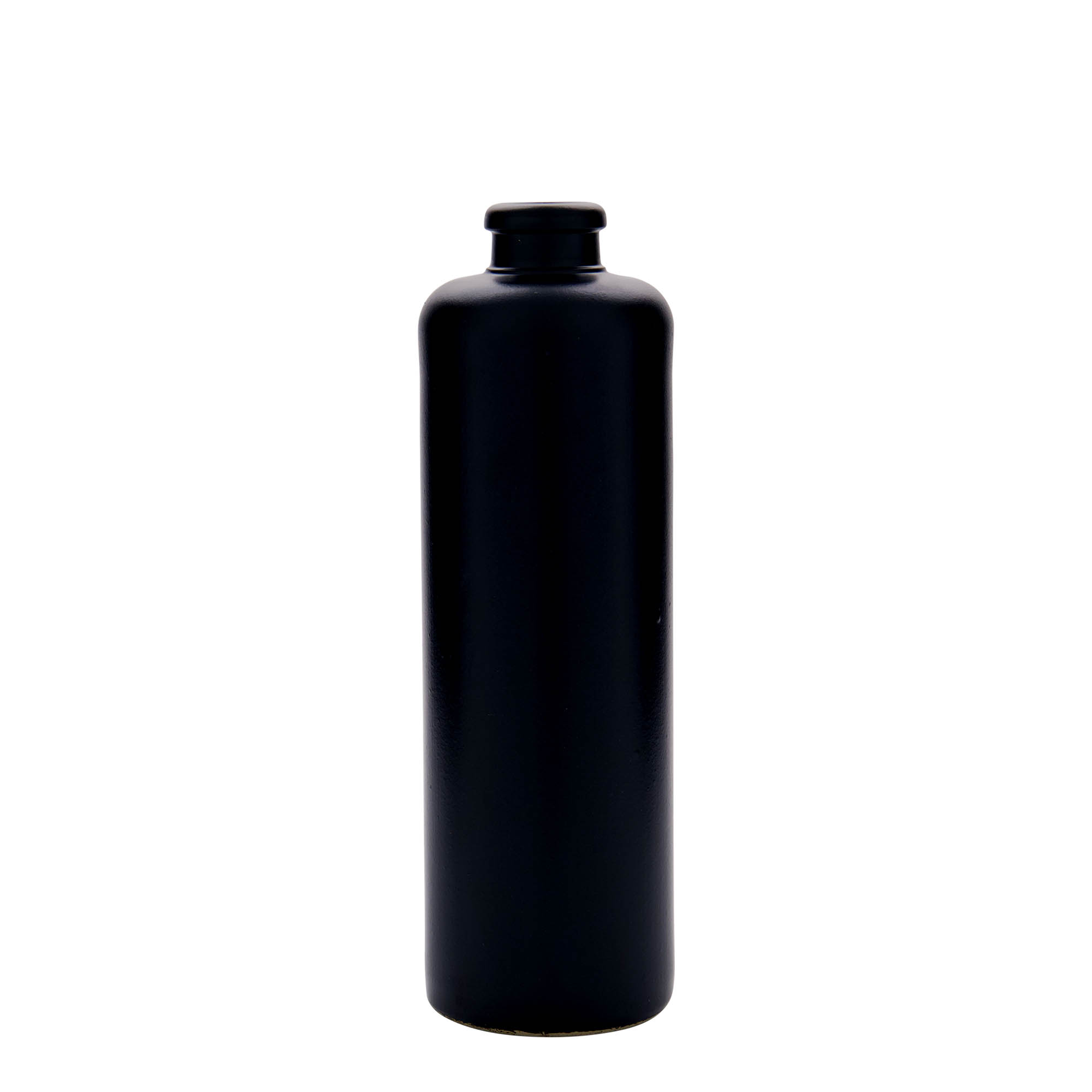 500 ml māla krūze, akmens trauks, melna, atvere: korķis