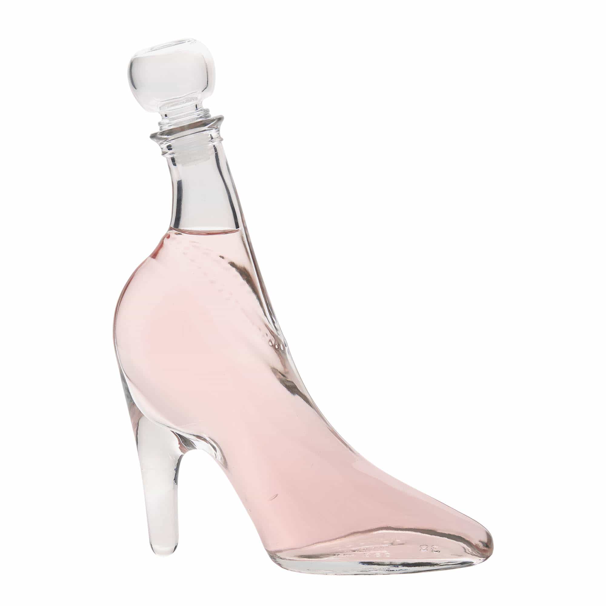 350 ml stikla pudele 'Scarpa Elegante', aizdare: korķis