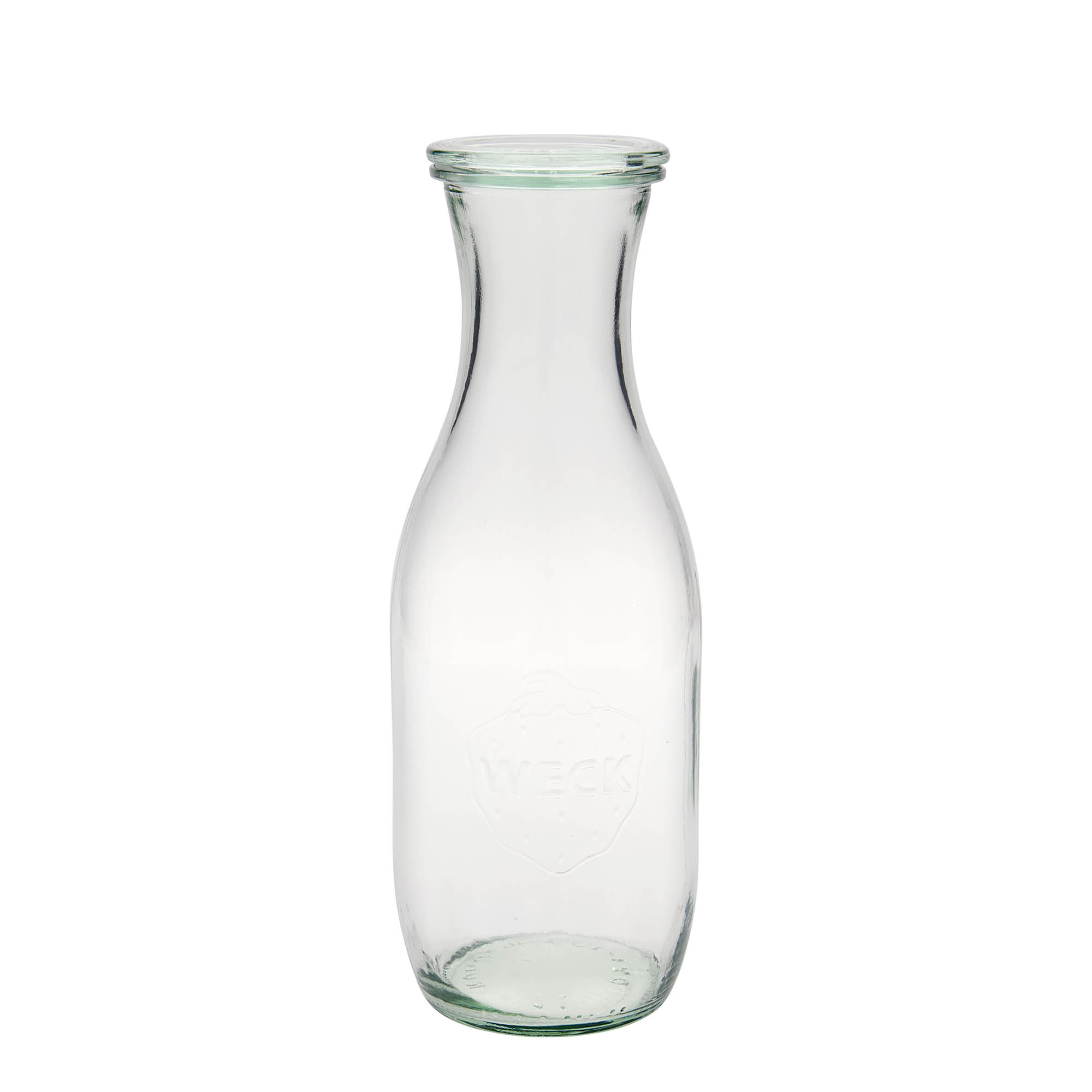 1.000 ml WECK-sulās pudele #, atvere: apaļa mala 1.000 ml WECK-sulās pudele #, atvere: apaļa mala