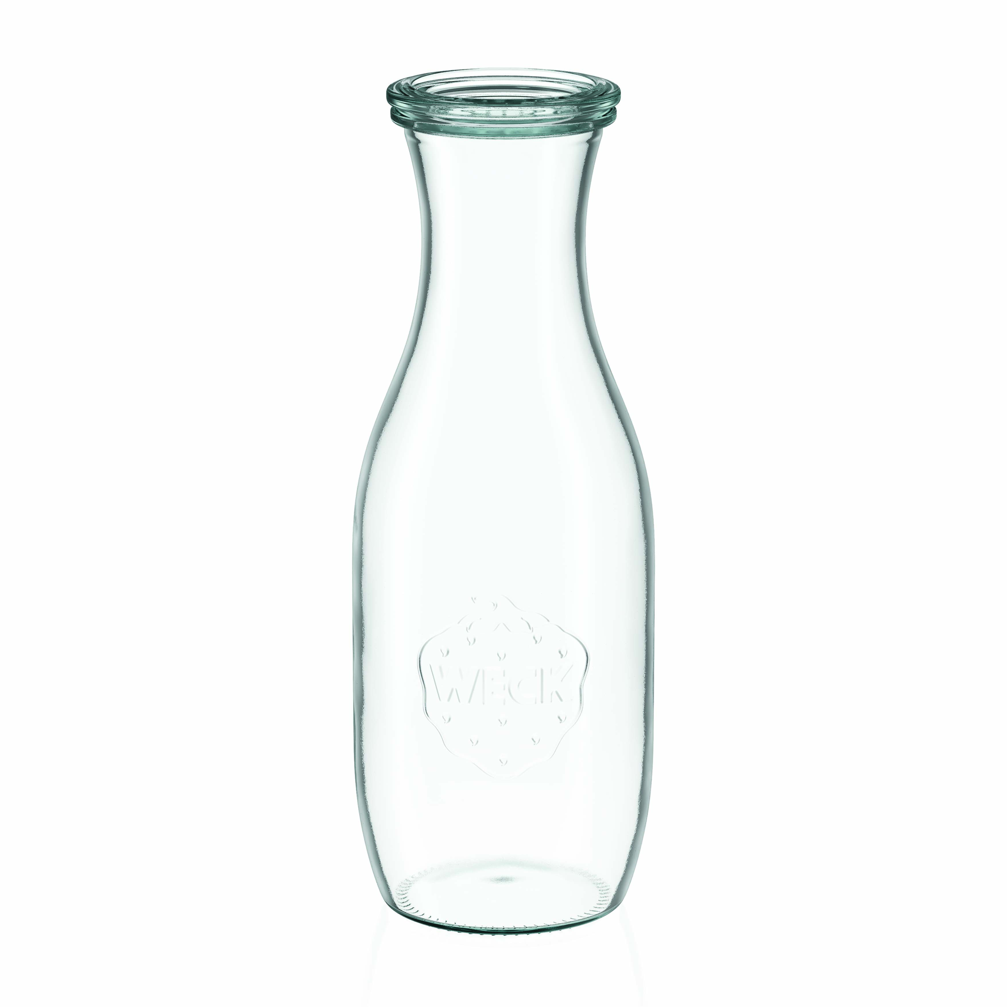1.000 ml WECK-sulās pudele #, atvere: apaļa mala