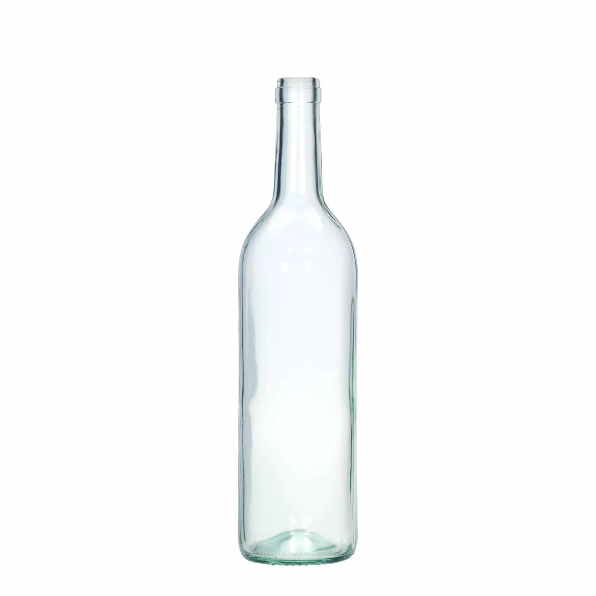 750 ml stikla pudele 'Bordo Tradīcija', atvere: korķis