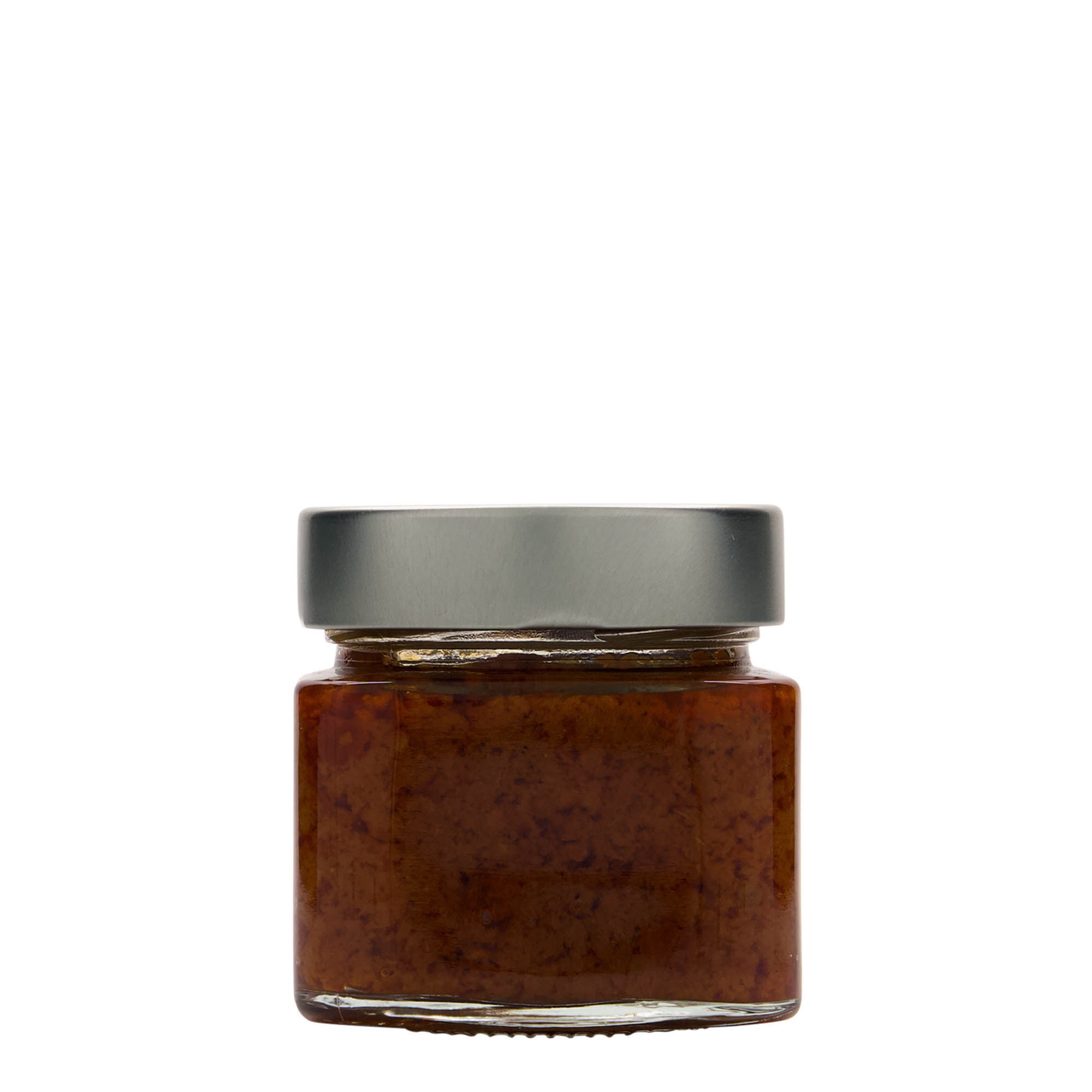 212 ml kvadrātveida stikla trauks 'Kimba', atvere: ekstra dziļš Twist-Off (EDTO 70)