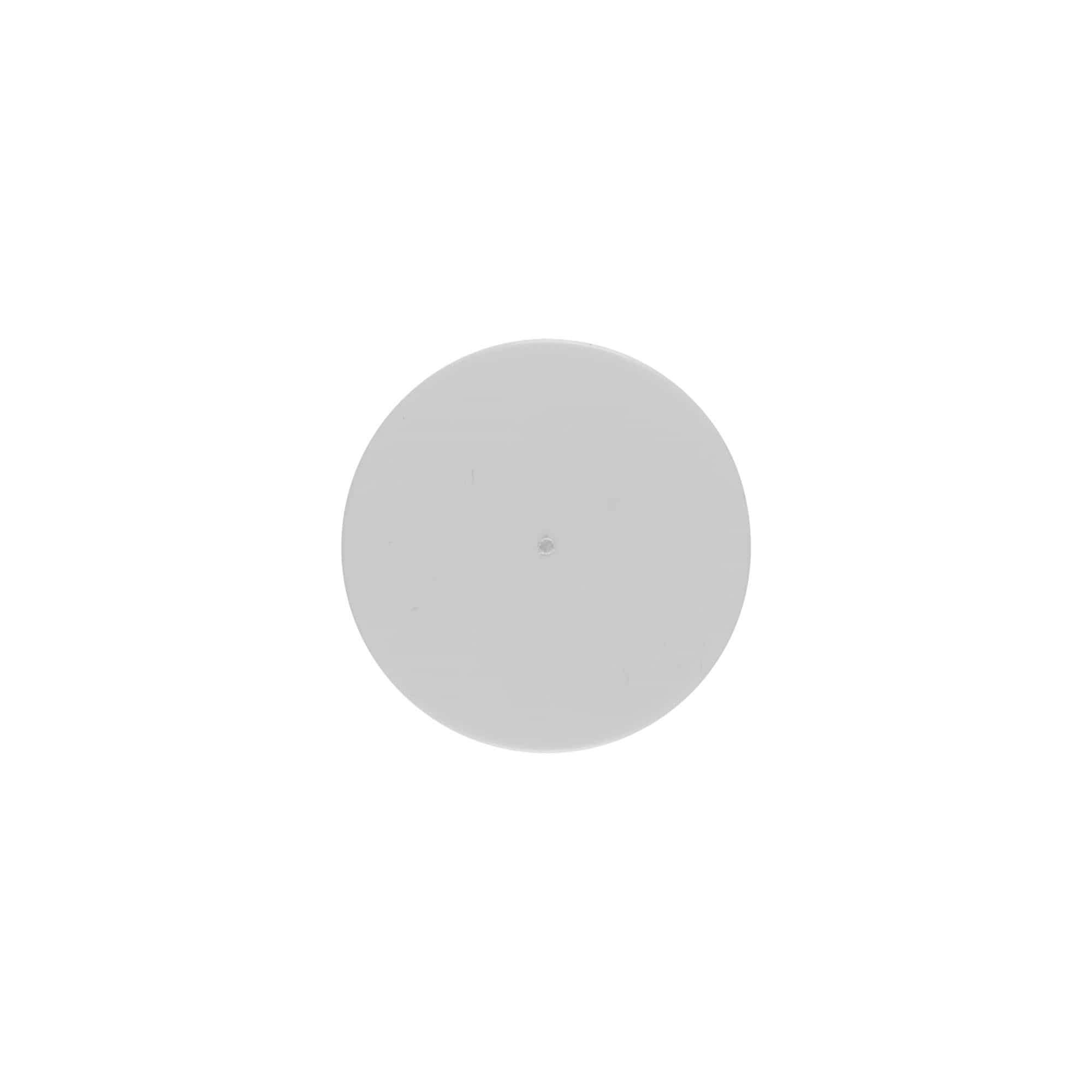Pārklājuma disks 15 ml 'Bianca', PP plastmasa, balts