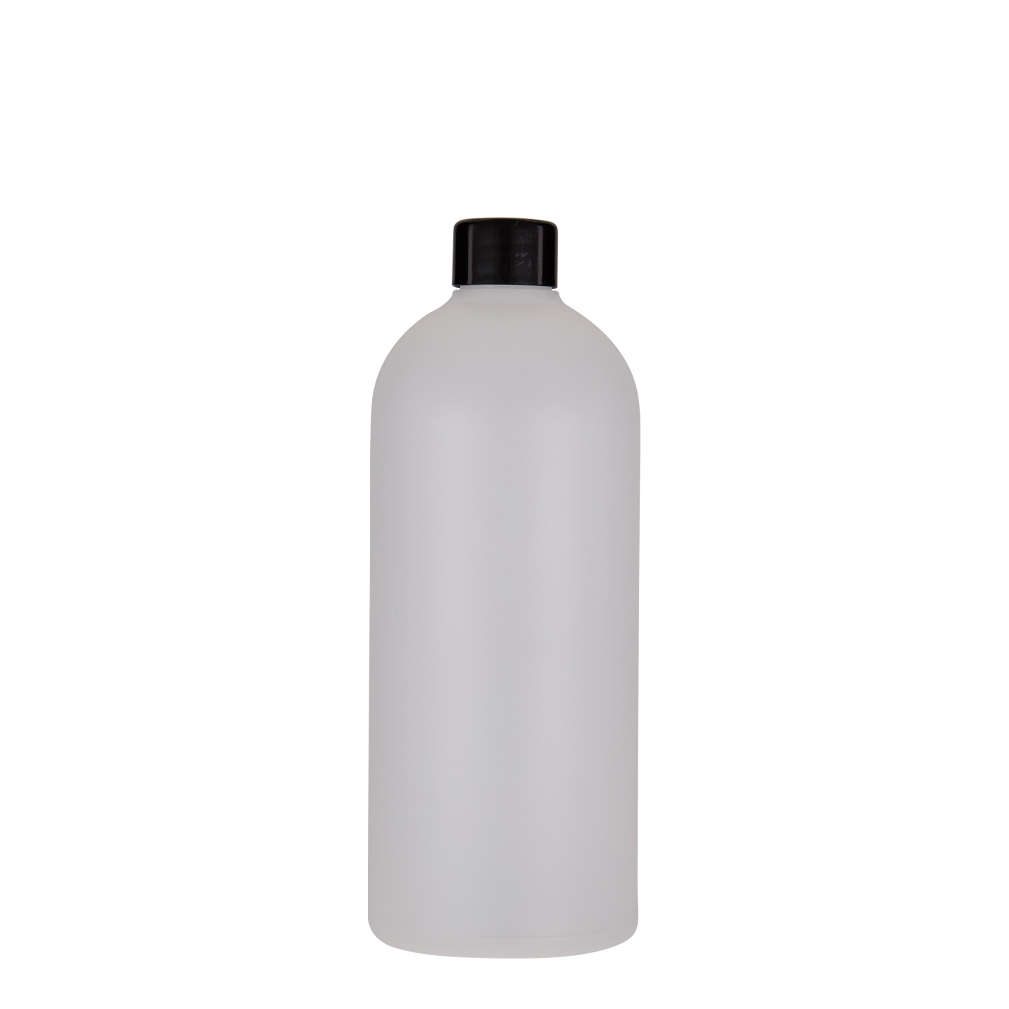 500 ml plastmasas pudele 'Tuffy', HDPE, dabīga, aizdare: 24/410