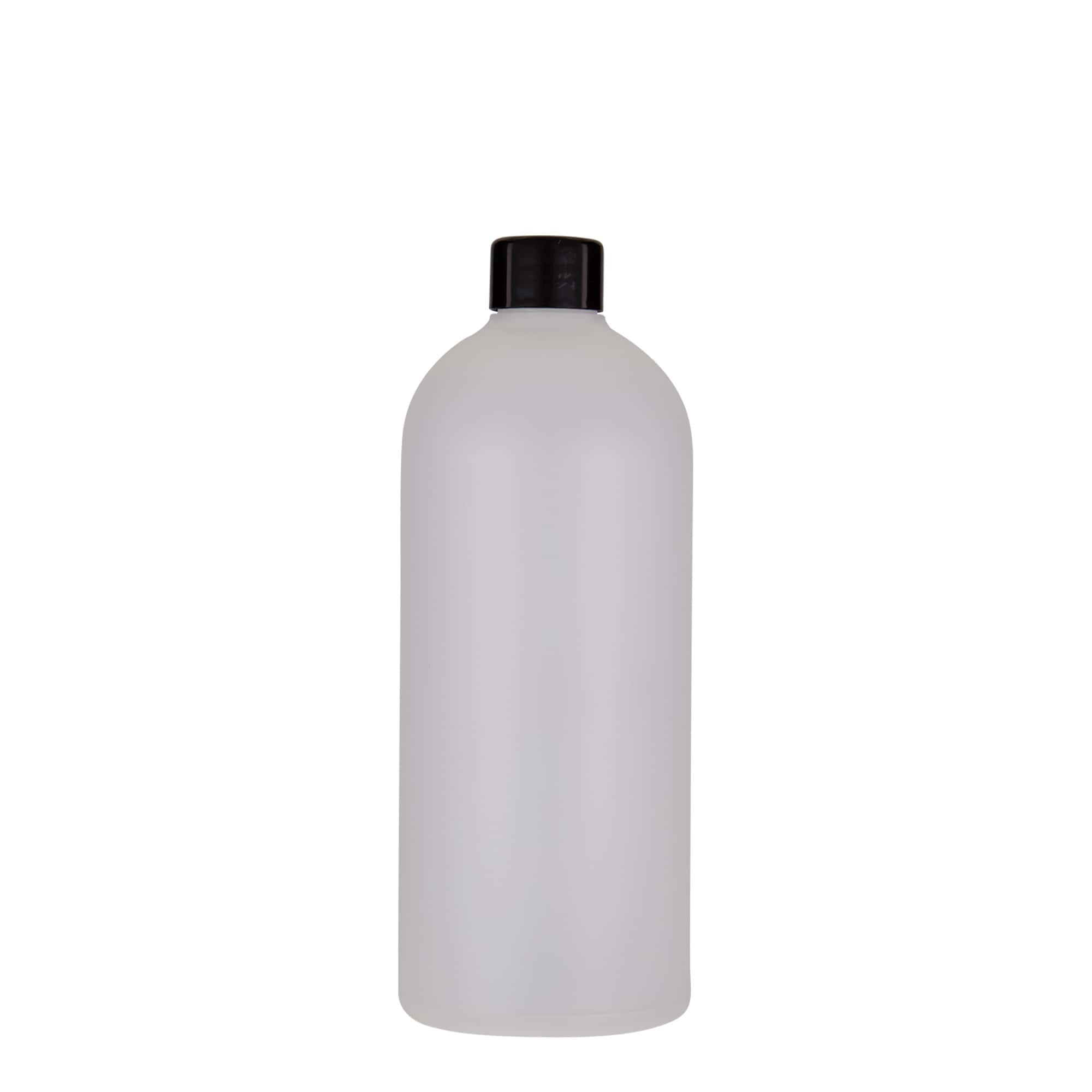 500 ml plastmasas pudele 'Tuffy', HDPE, dabīga, atvere: 24/410