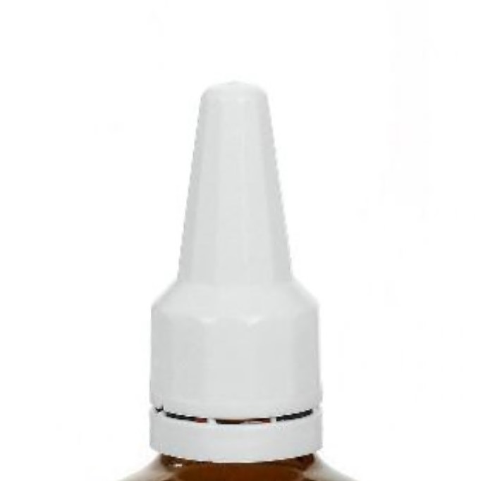 Skrūvējams aizvērējs ar aplikatoru, PE plastmasa, balts, priekš atveres: DIN 18 Skrūvējams aizvērējs ar aplikatoru, PE plastmasa, balts, priekš atveres: DIN 18