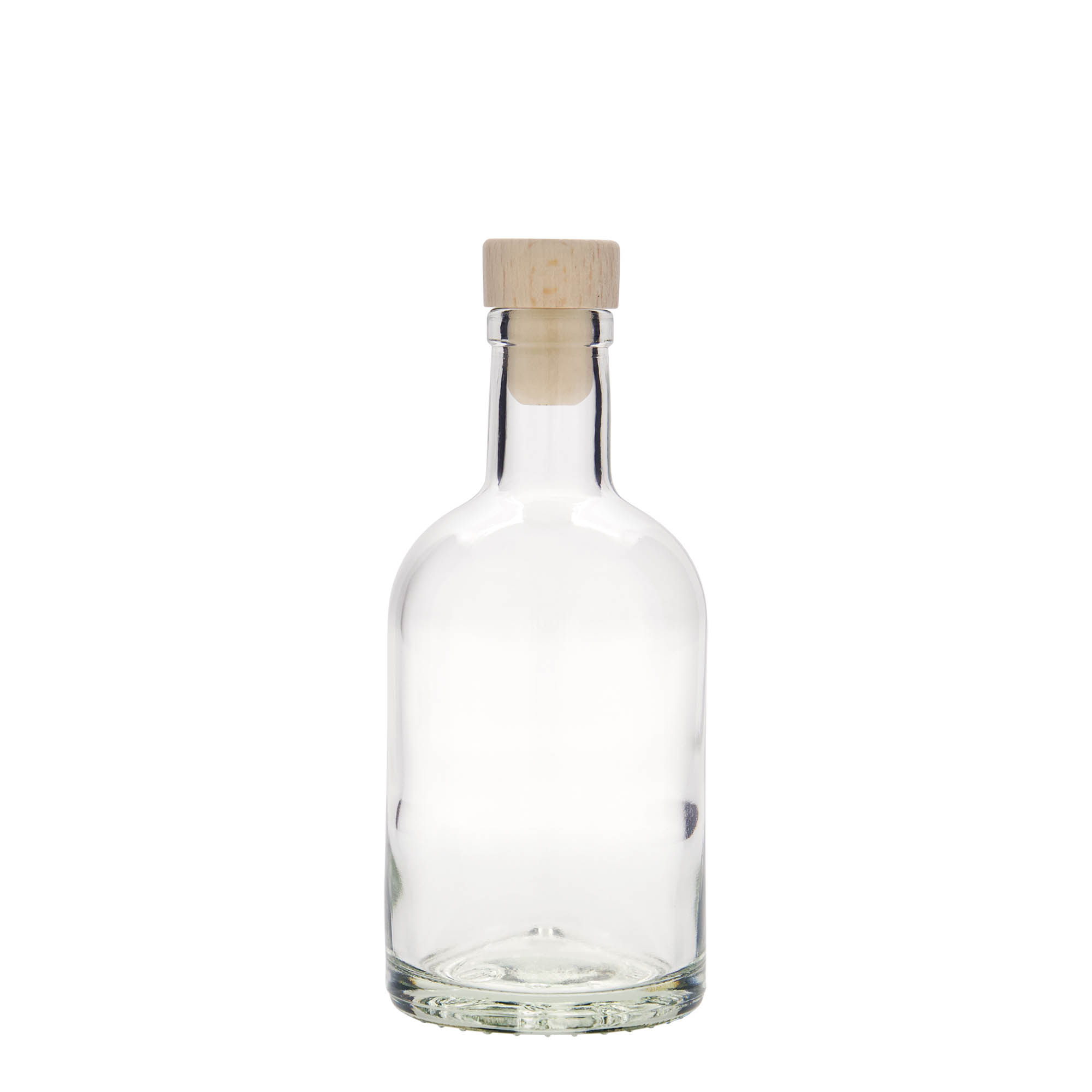 250 ml stikla pudele 'First Class', atvere: korķis