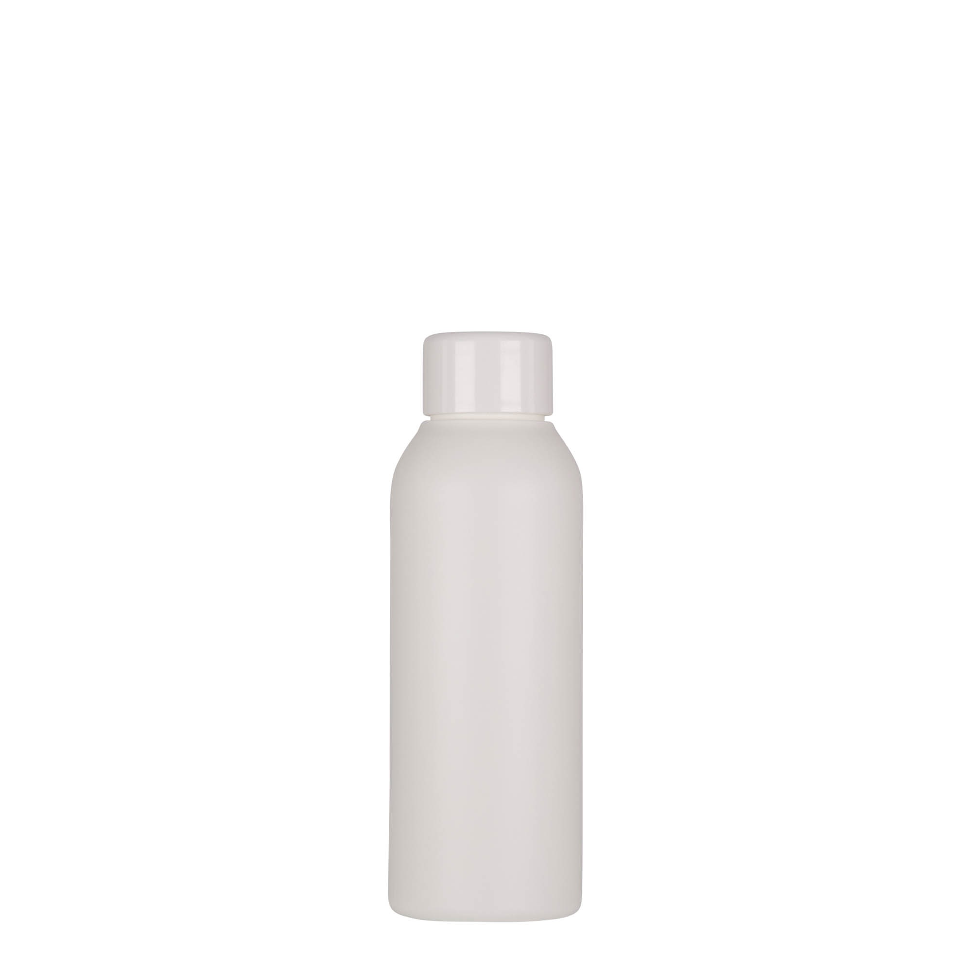 100 ml plastmasas pudele 'Tuffy', HDPE, balta, atvere: 24/410