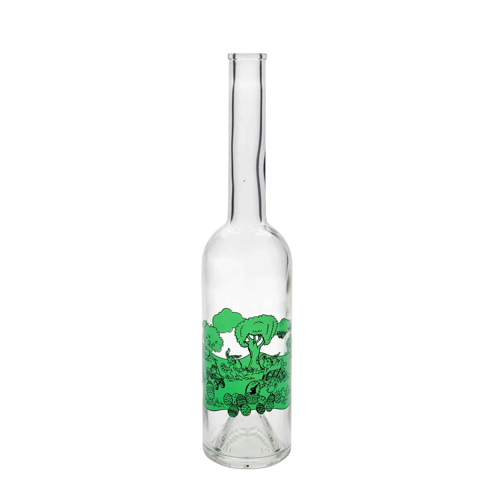 500 ml stikla pudele 'Opera', motīvs: Priecīgas Lieldienas, atvere: korķis 500 ml stikla pudele 'Opera', motīvs: Priecīgas Lieldienas, atvere: korķis