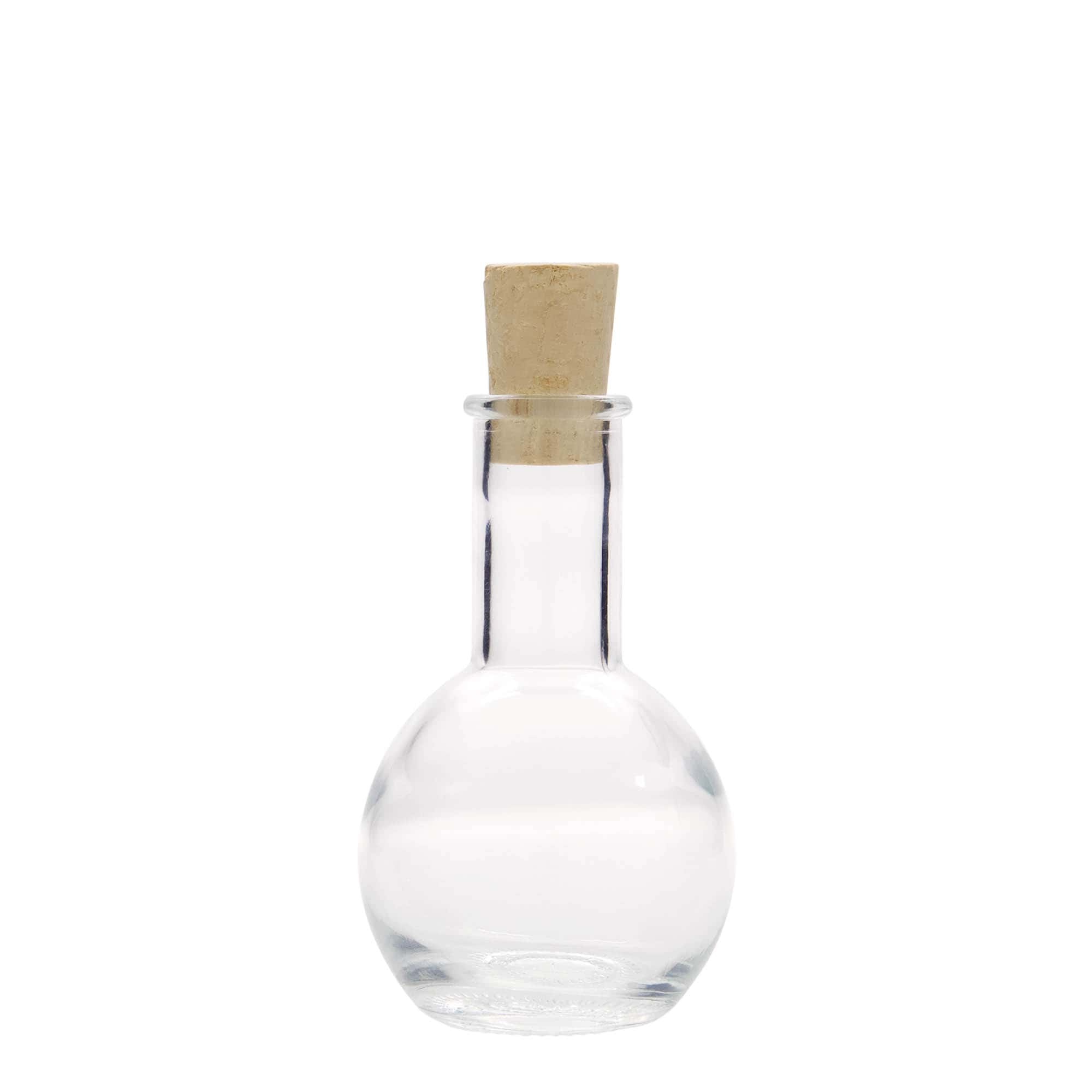 100 ml stikla pudele 'Tulipano', atvere: korķis
