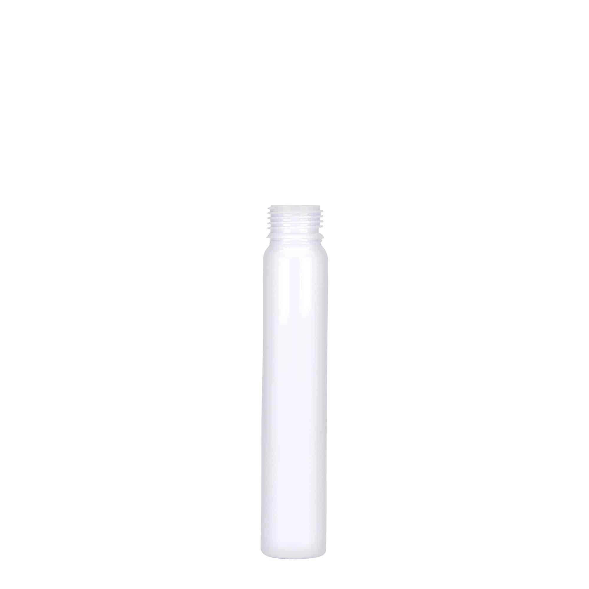 25 ml PET pudelīte, plastmasas, balta, aizdare: skrūvējams vāciņš 25 ml PET pudelīte, plastmasas, balta, aizdare: skrūvējams vāciņš