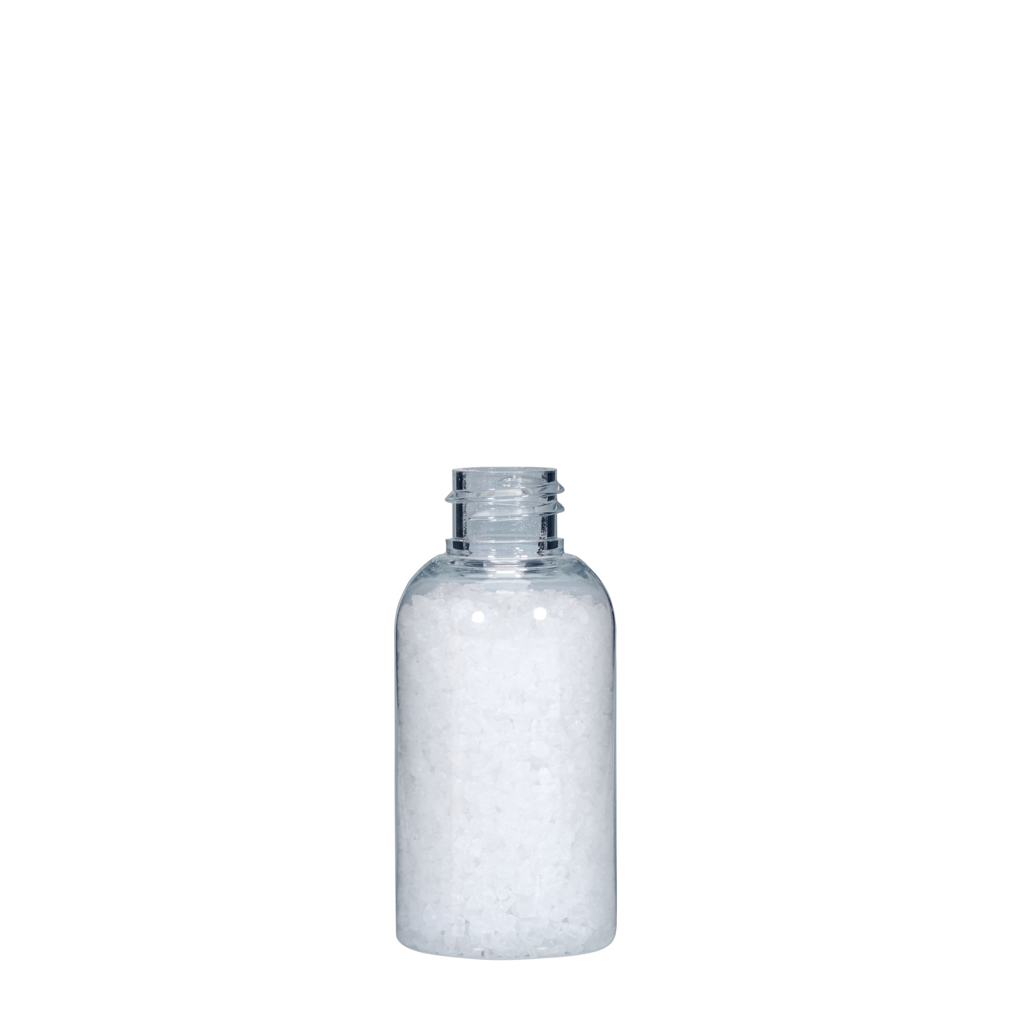 50 ml PET pudele 'Boston', plastmasas, aizdare: 20/410