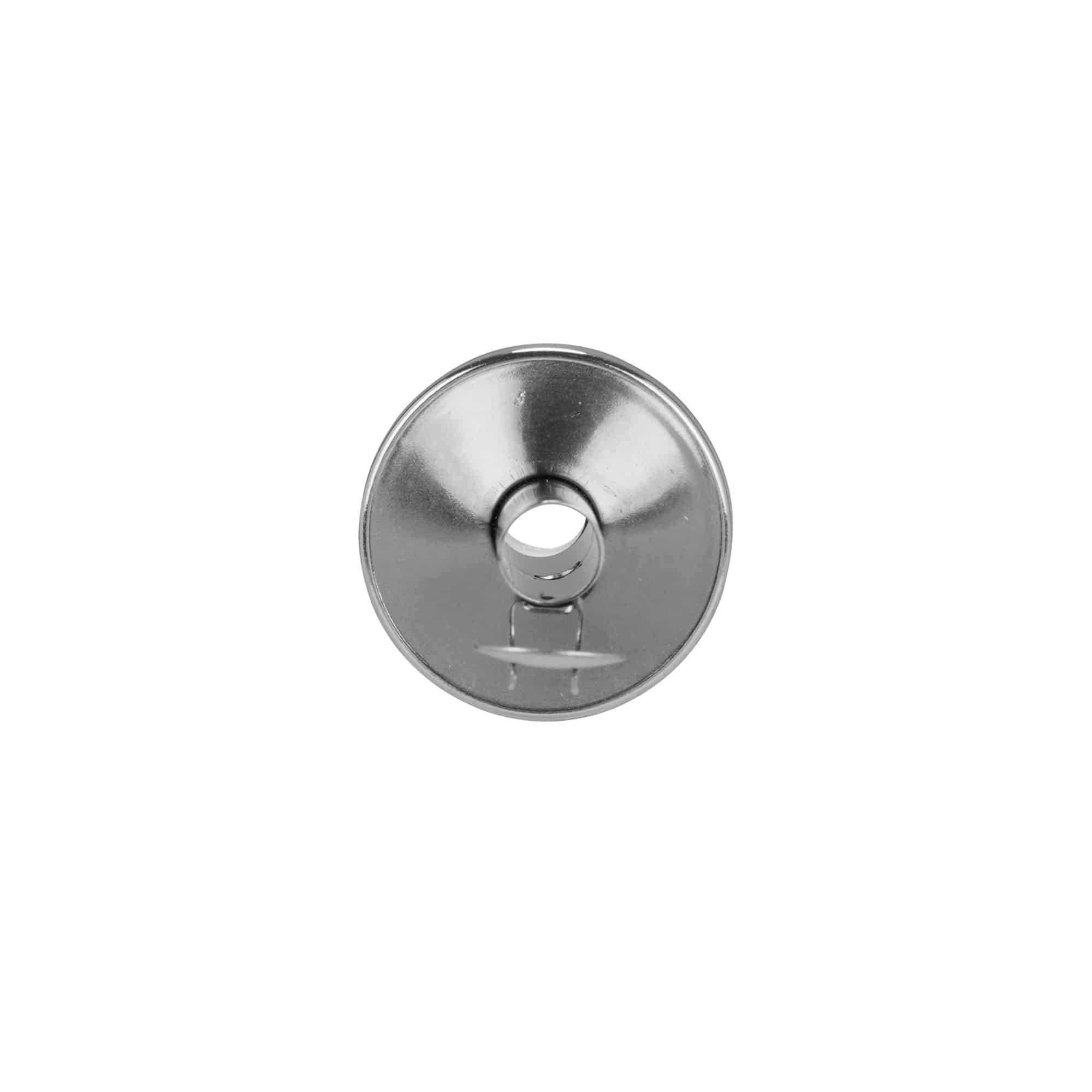 Izliešanas uzgalis Inox etiķa, nerūsējošā tērauda, sudraba