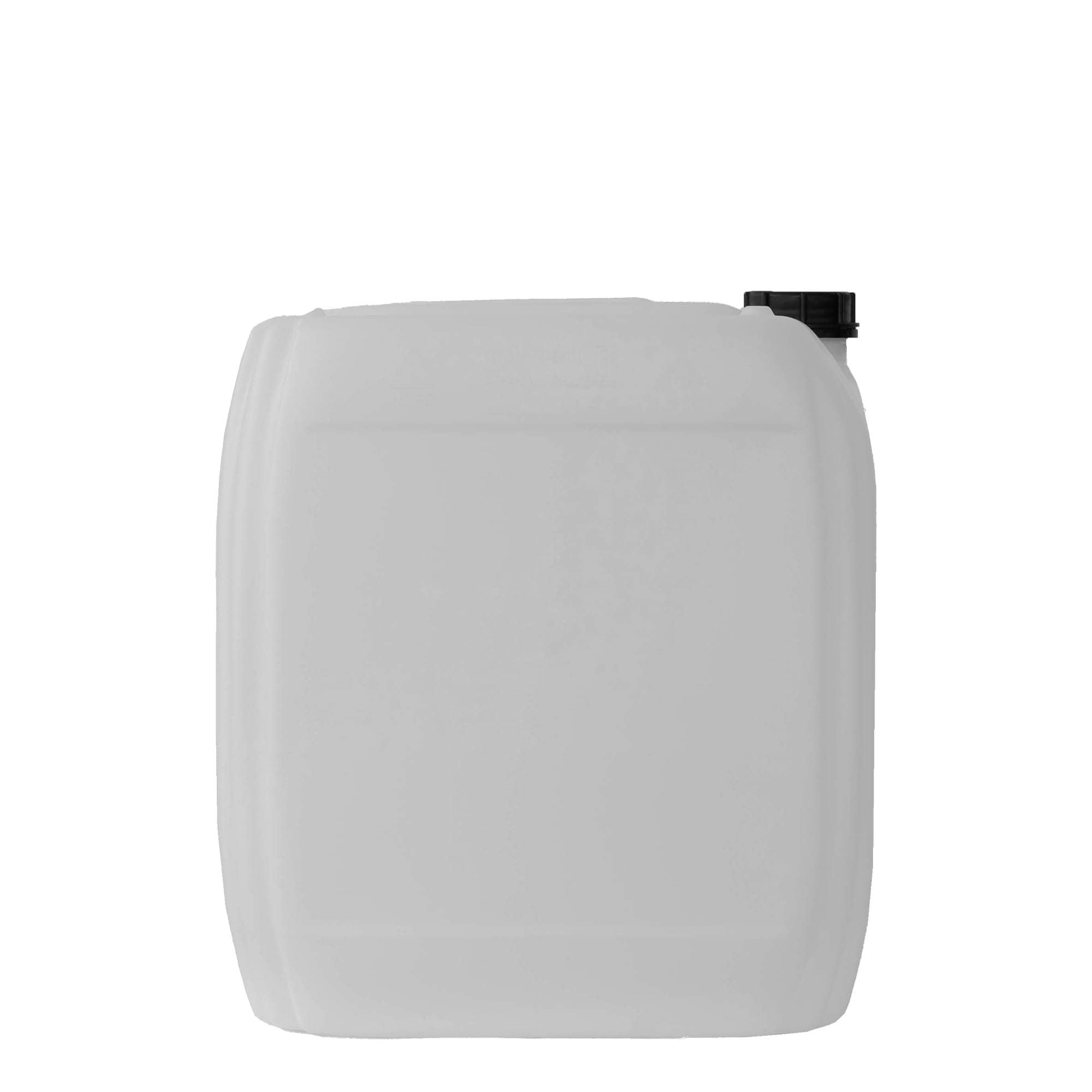 30 l kanniņa, taisnstūrveida, HDPE plastmasa, dabīga, atvere: ND 60