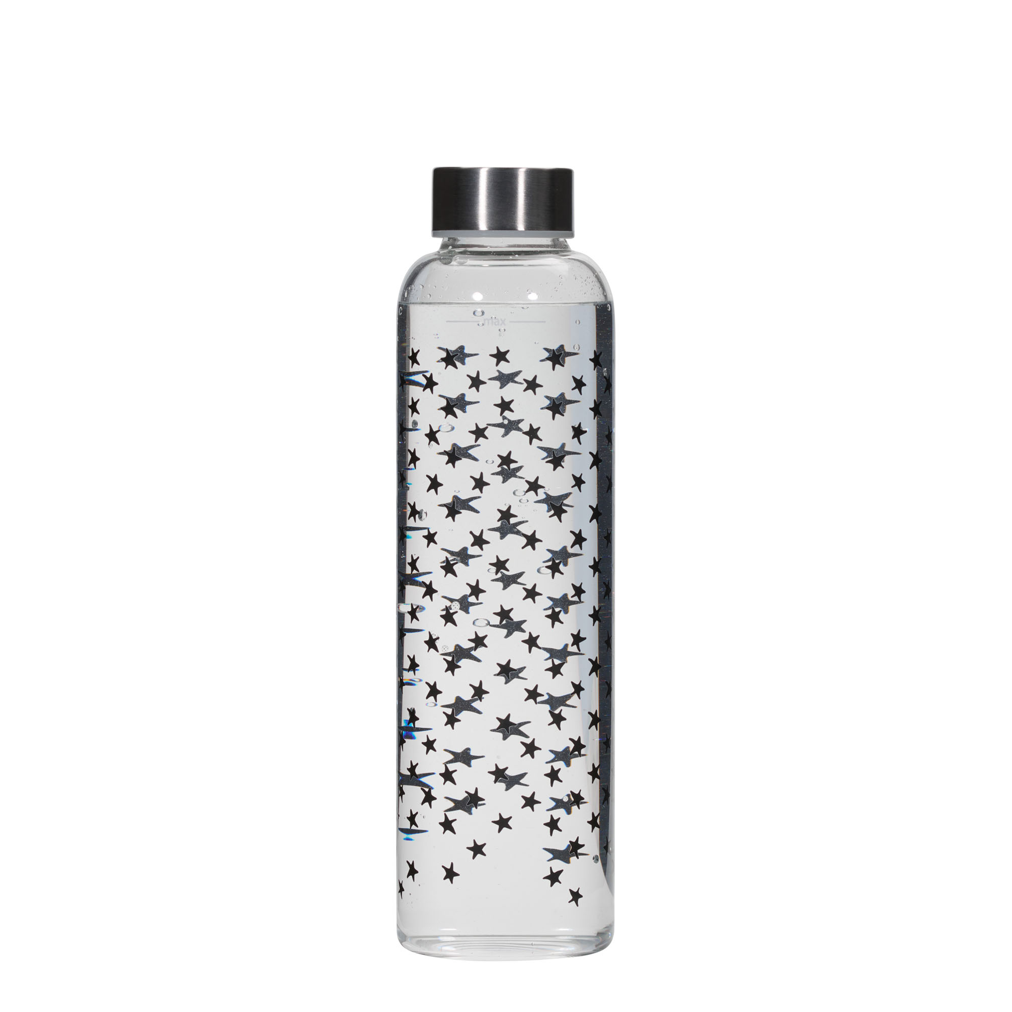 500 ml dzeramā pudele 'Perseus - Melnie zvaigznes', atvere: skrūvējams vāciņš 500 ml dzeramā pudele 'Perseus - Melnie zvaigznes', atvere: skrūvējams vāciņš