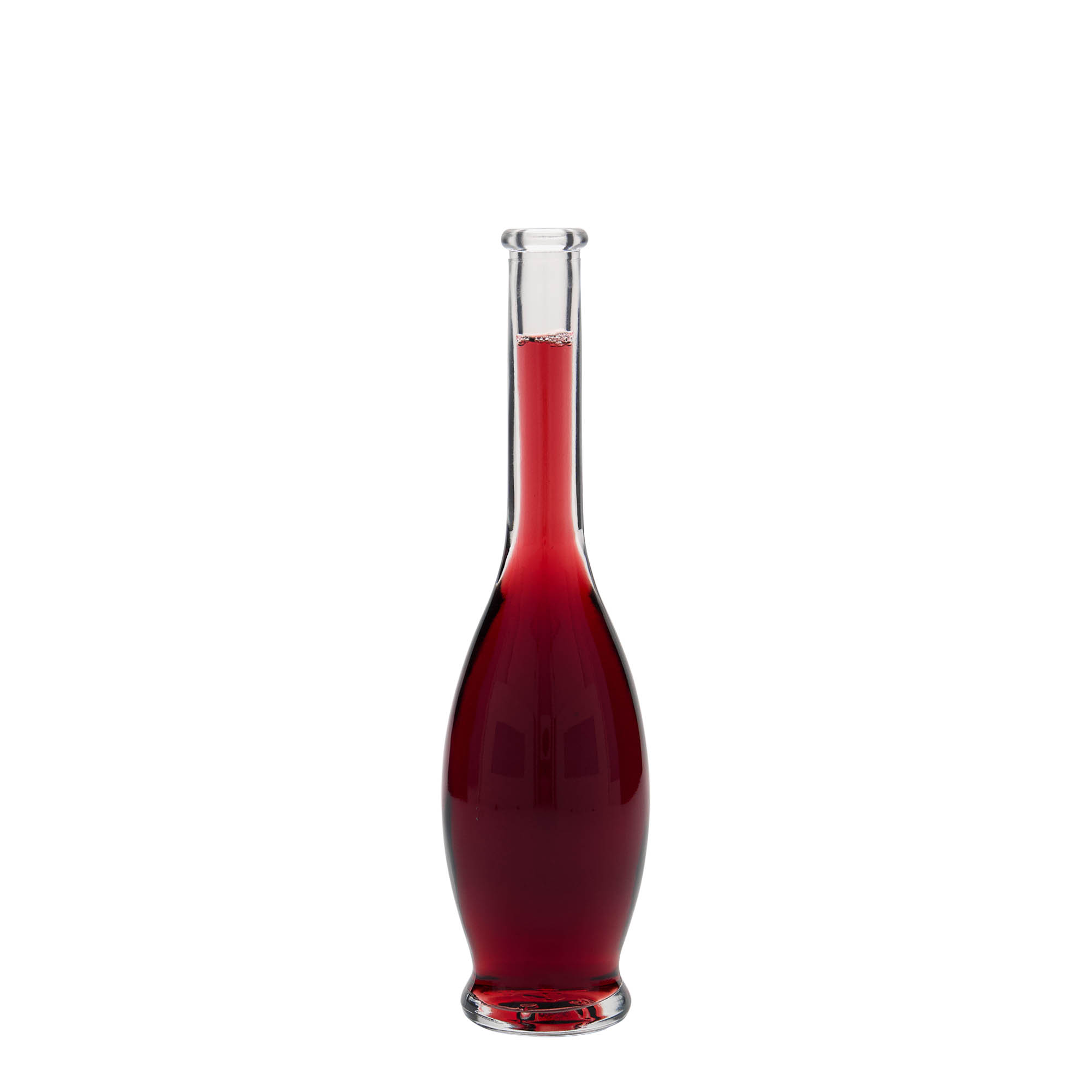 100 ml stikla pudele 'Gina', atvere: korķis