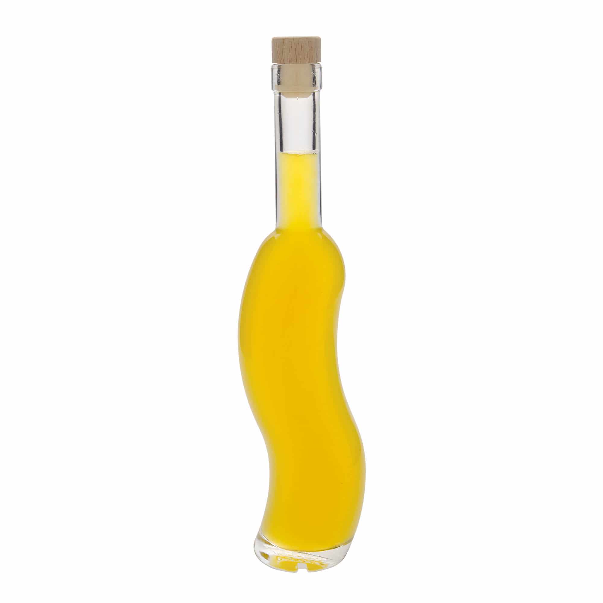 350 ml stikla pudele 'La-Ola', pusapaļa, atvere: korķis