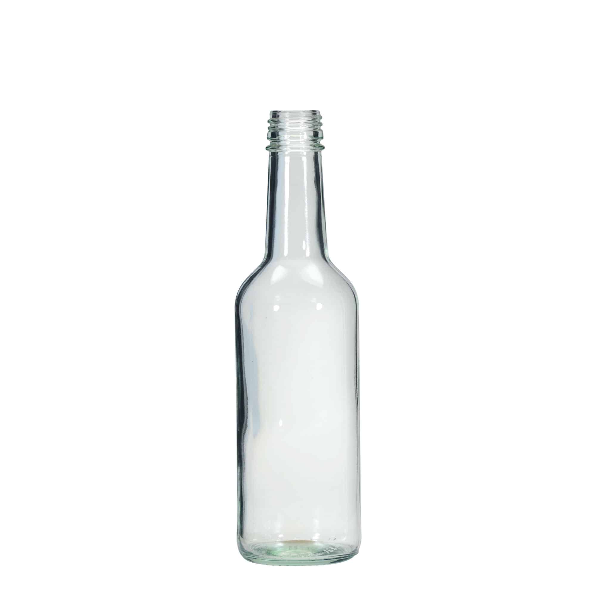 330 ml universāla pudele, stikla, aizdare: PP 28 330 ml universāla pudele, stikla, aizdare: PP 28