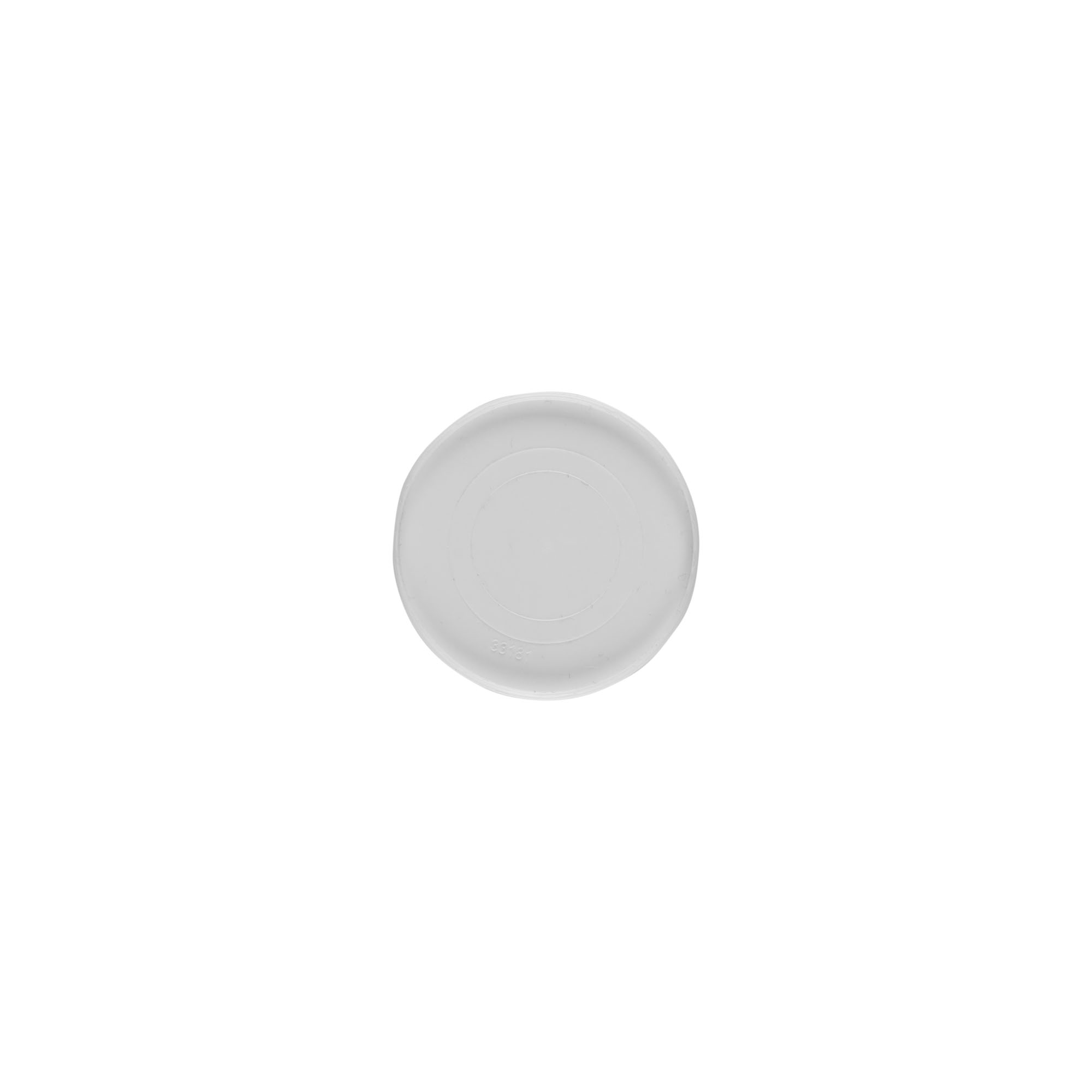 Pārklājuma plāksnīte 50 ml 'Bianca', PP plastmasa, balta