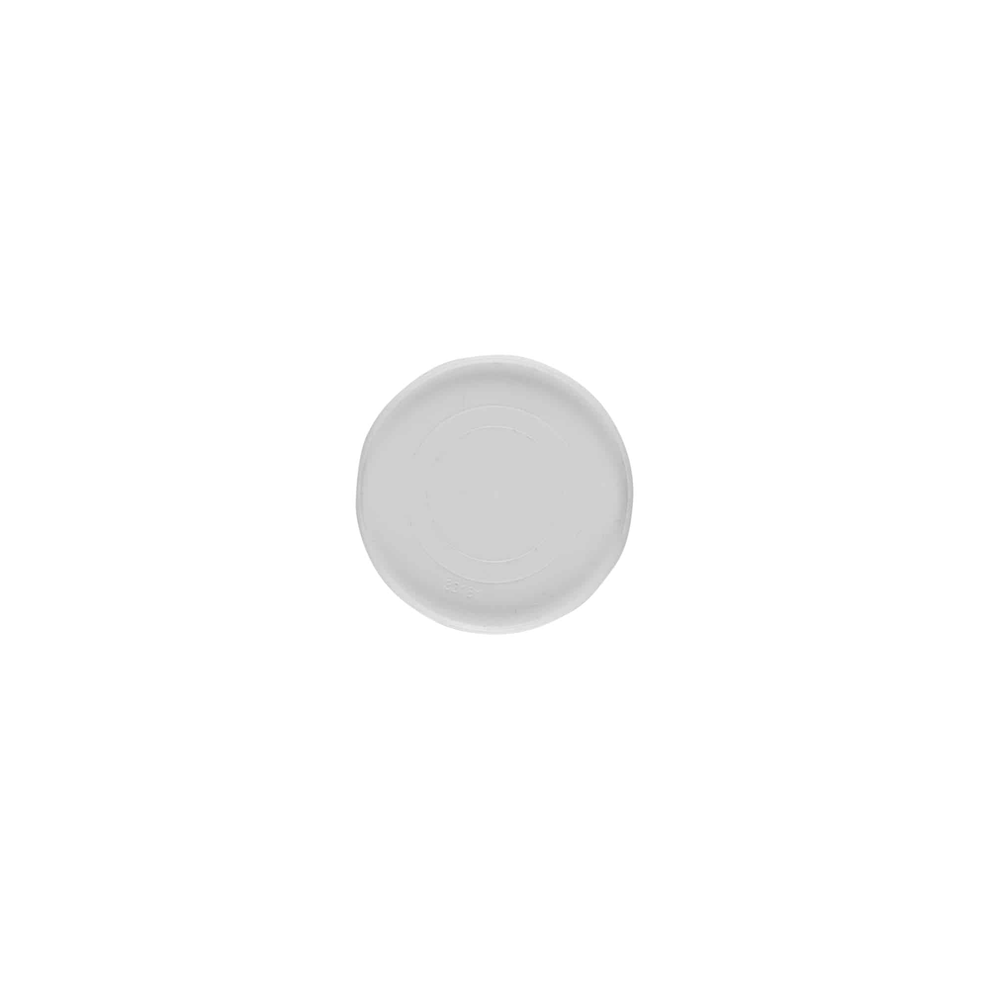 Pārklājuma plāksnīte 50 ml 'Bianca', PP plastmasa, balta