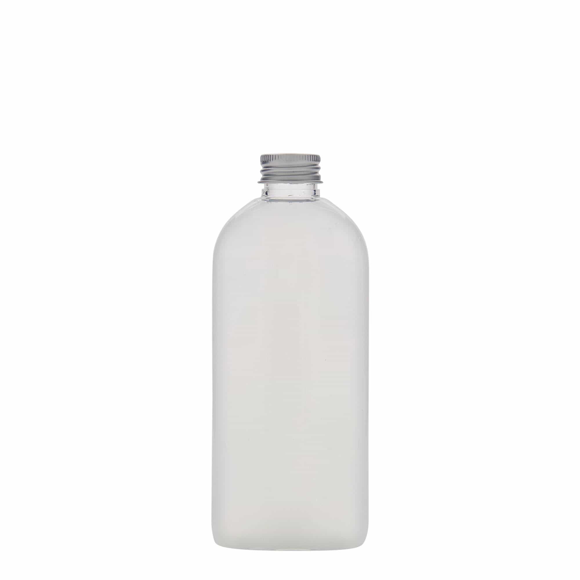 250 ml PET pudele 'Iris', ovāla, plastmasas, aizdare: 24/410