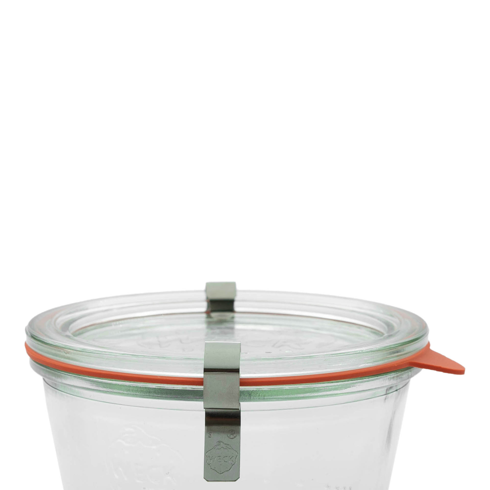 WECK skava #, nerūsējošais tērauds, sudraba krāsa WECK skava #, nerūsējošais tērauds, sudraba krāsa