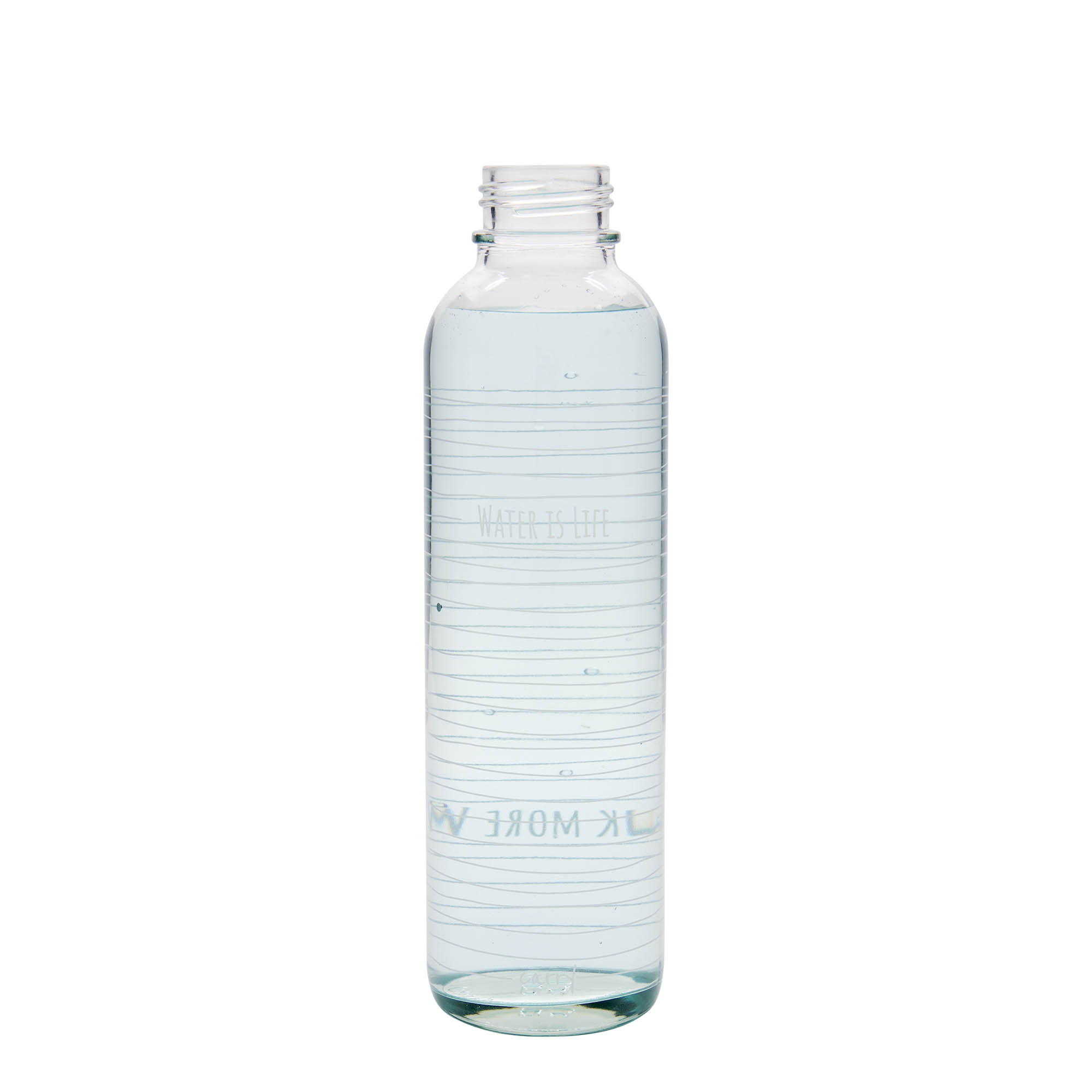 700 ml dzeramā pudele CARRY Bottle 'Water is Life', atvere: skrūvējams vāciņš 700 ml dzeramā pudele CARRY Bottle 'Water is Life', atvere: skrūvējams vāciņš