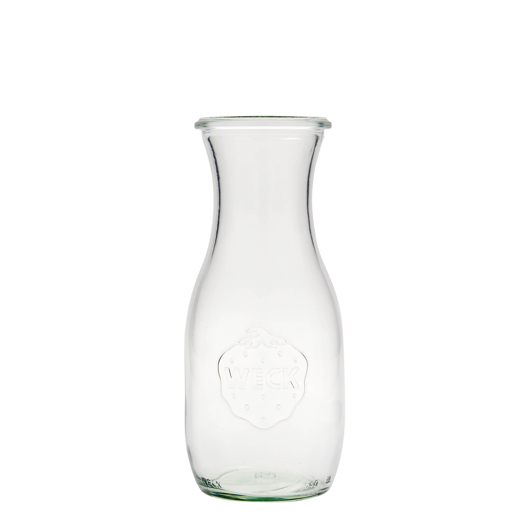 500 ml WECK sulu pudele, atvere: apaļš malu aplis 500 ml WECK sulu pudele, atvere: apaļš malu aplis