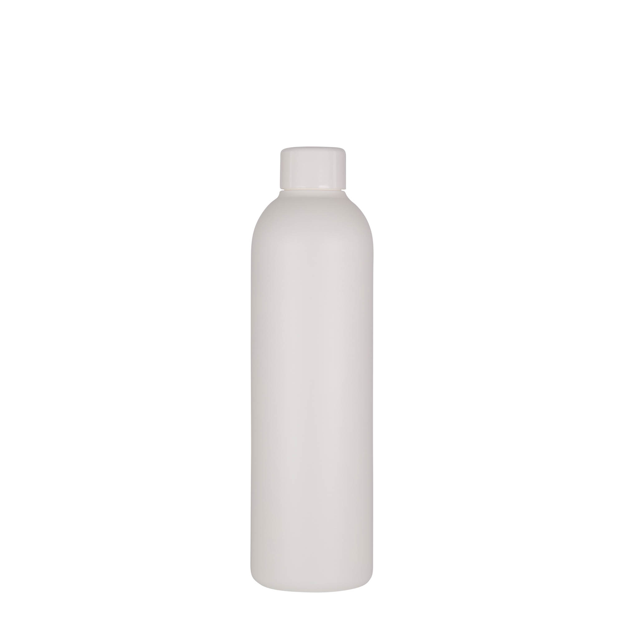 250 ml plastmasas pudele 'Tuffy', HDPE, balta, atvere: 24/410 250 ml plastmasas pudele 'Tuffy', HDPE, balta, atvere: 24/410