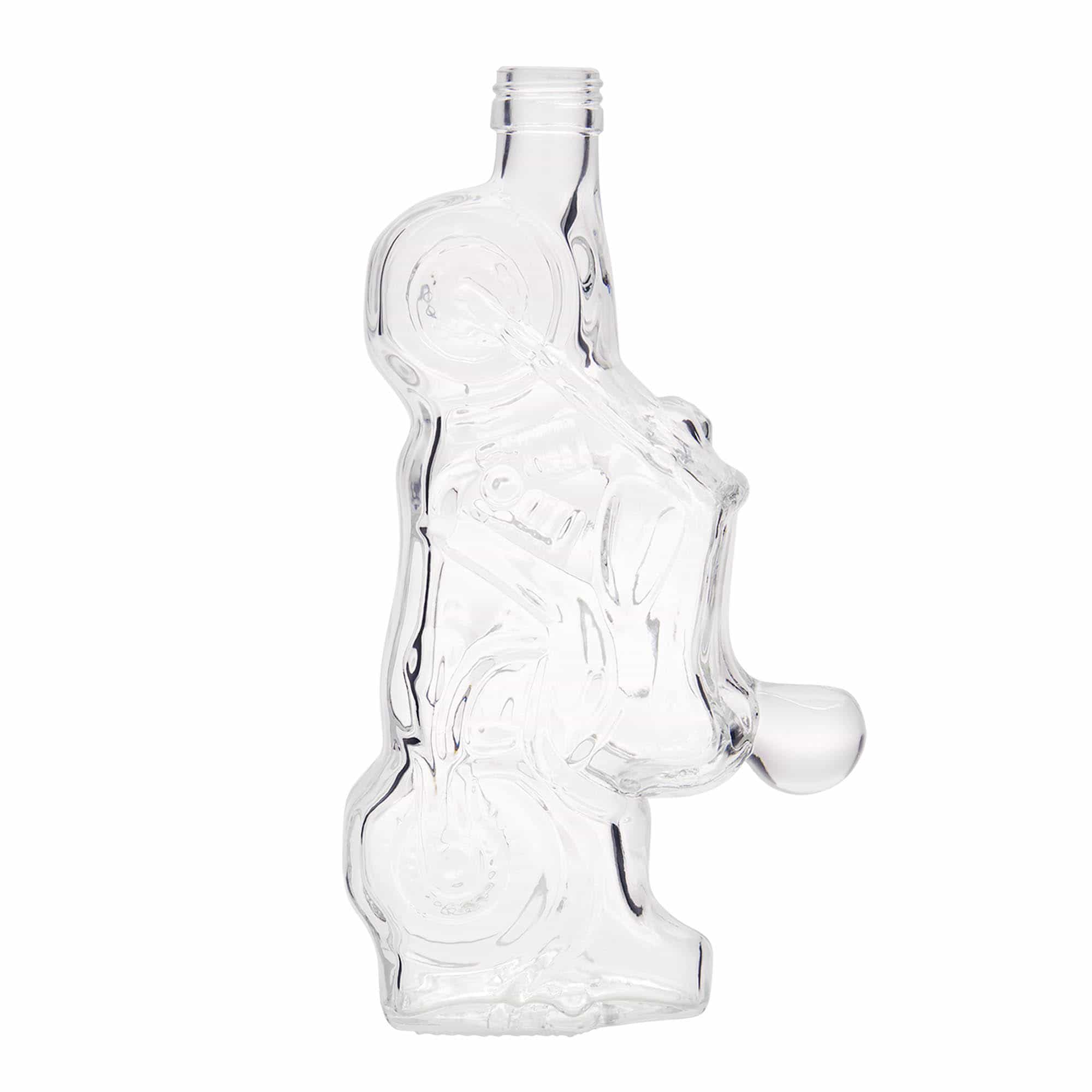 350 ml stikla pudele 'Motocikls', aizdare: PP 28 350 ml stikla pudele 'Motocikls', aizdare: PP 28