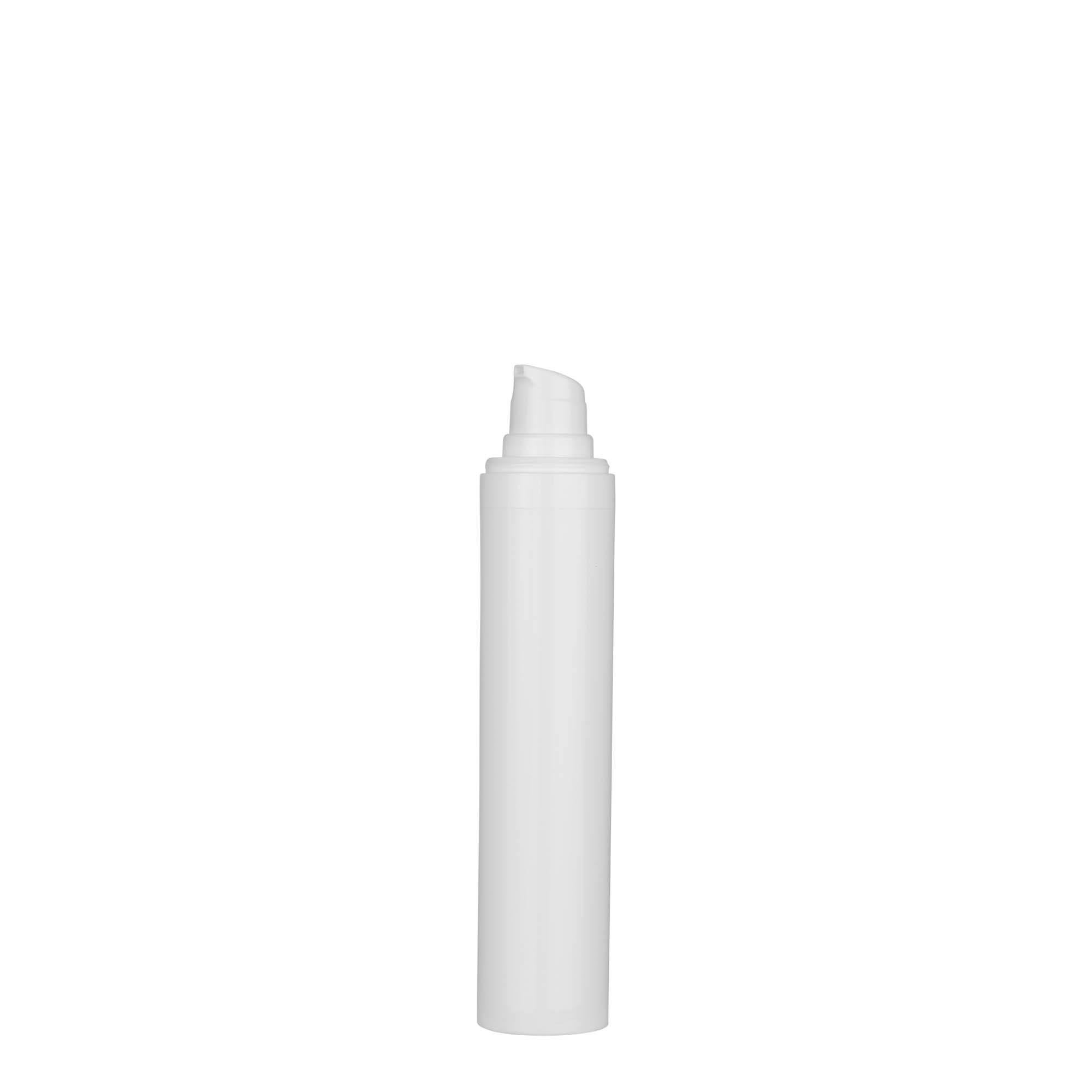 50 ml bezgaisa dozators 'Micro', PP plastmasa, balts