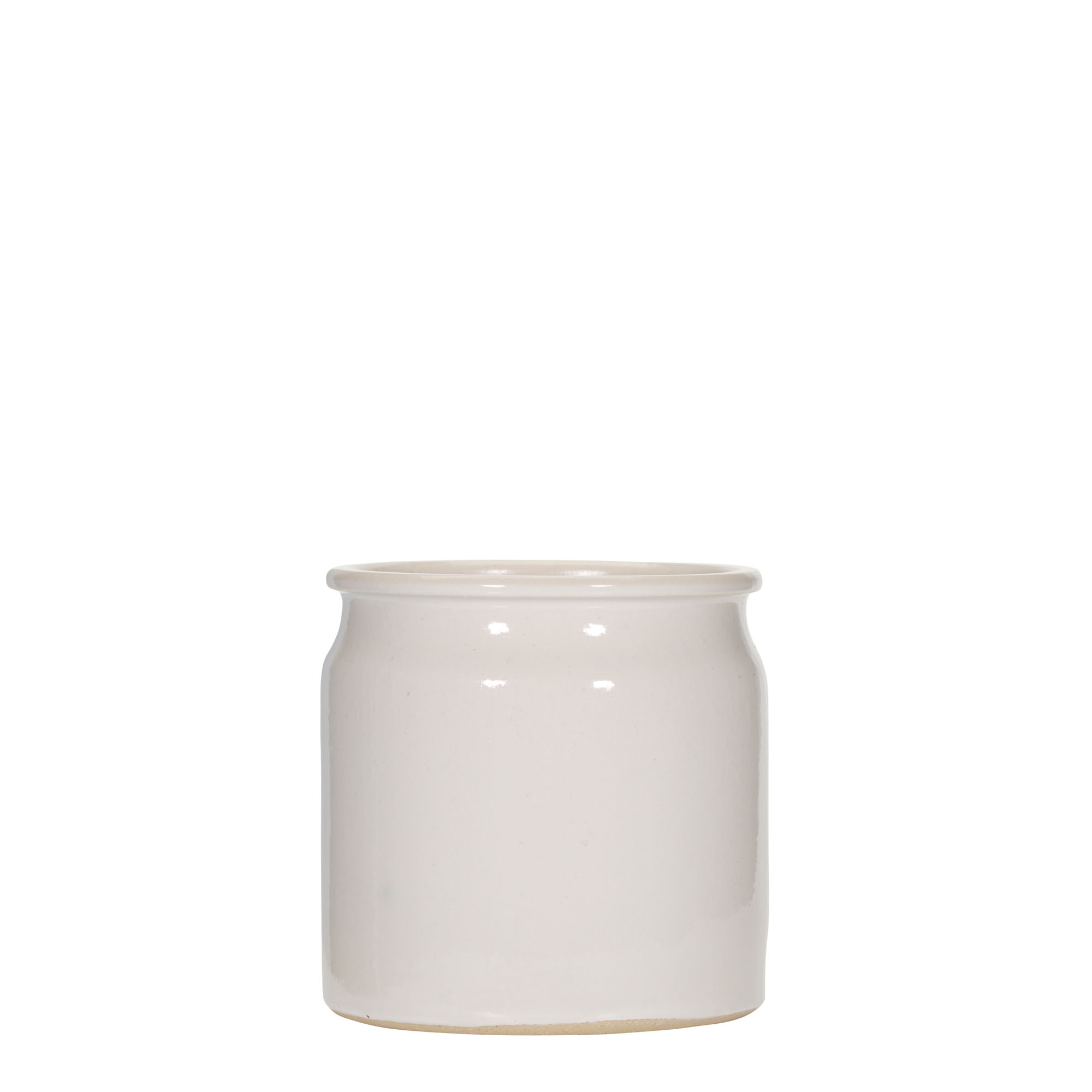 160 ml akmens masas pods, keramika, balts, atvere: korķis 160 ml akmens masas pods, keramika, balts, atvere: korķis