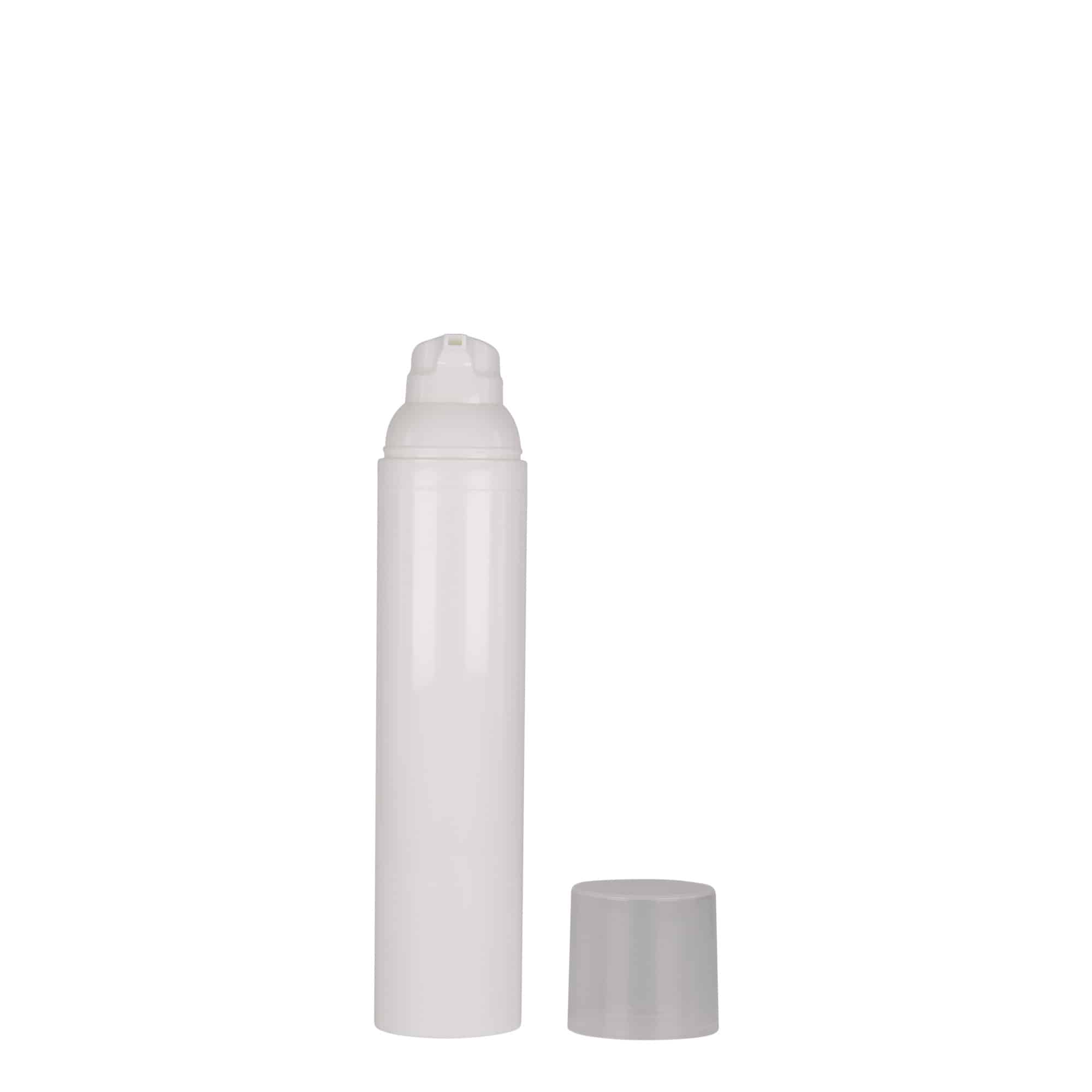 100 ml bezgaisa dozators 'Mezzo', PP plastmasa, balts
