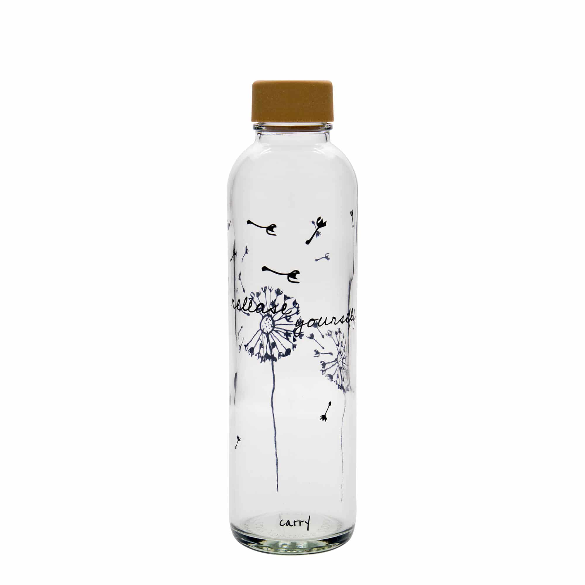700 ml dzeramā pudele CARRY Bottle, motīvs: Atbrīvojies, atvere: skrūvējams vāciņš