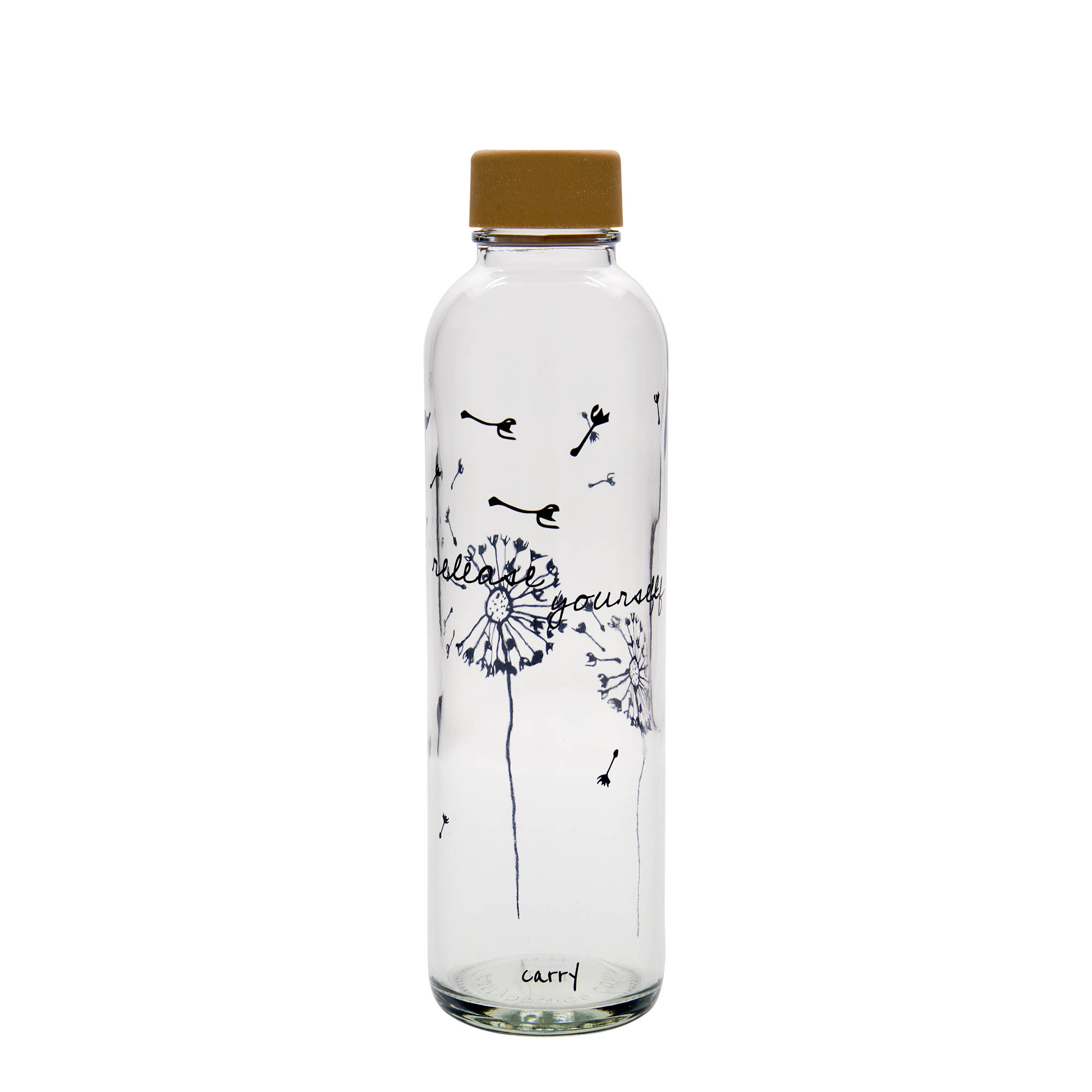 700 ml dzeramā pudele CARRY Bottle, motīvs: Atbrīvojies, atvere: skrūvējams vāciņš