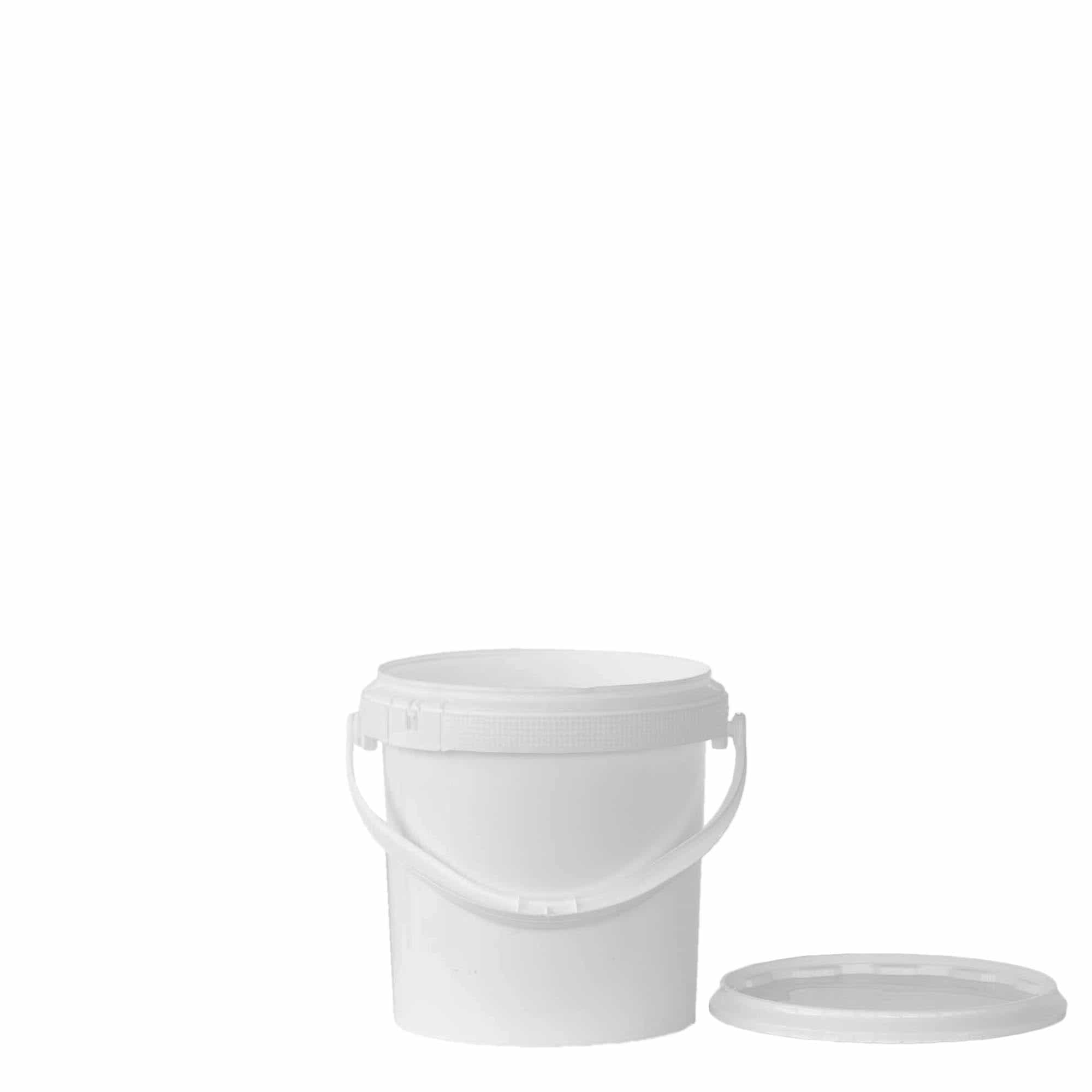 1,8 l spainis, PP plastmasa, balts