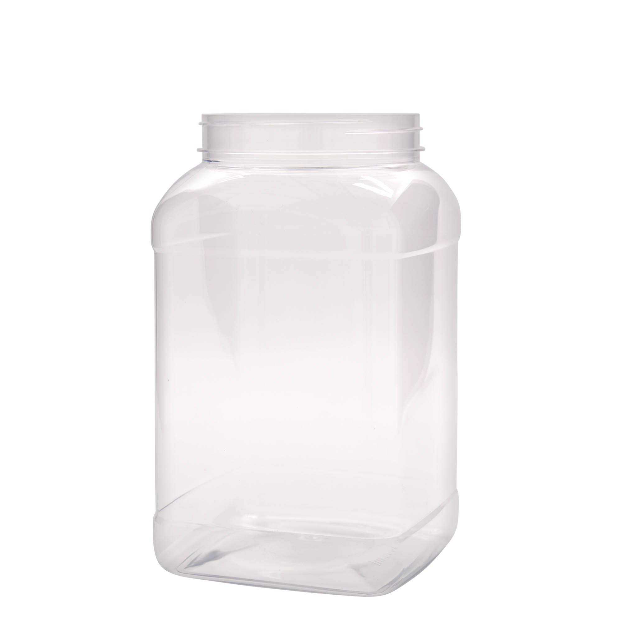 3.000 ml PET kanna 'Dana', kvadrātiska, plastmasa, atvere: 110/400 3.000 ml PET kanna 'Dana', kvadrātiska, plastmasa, atvere: 110/400