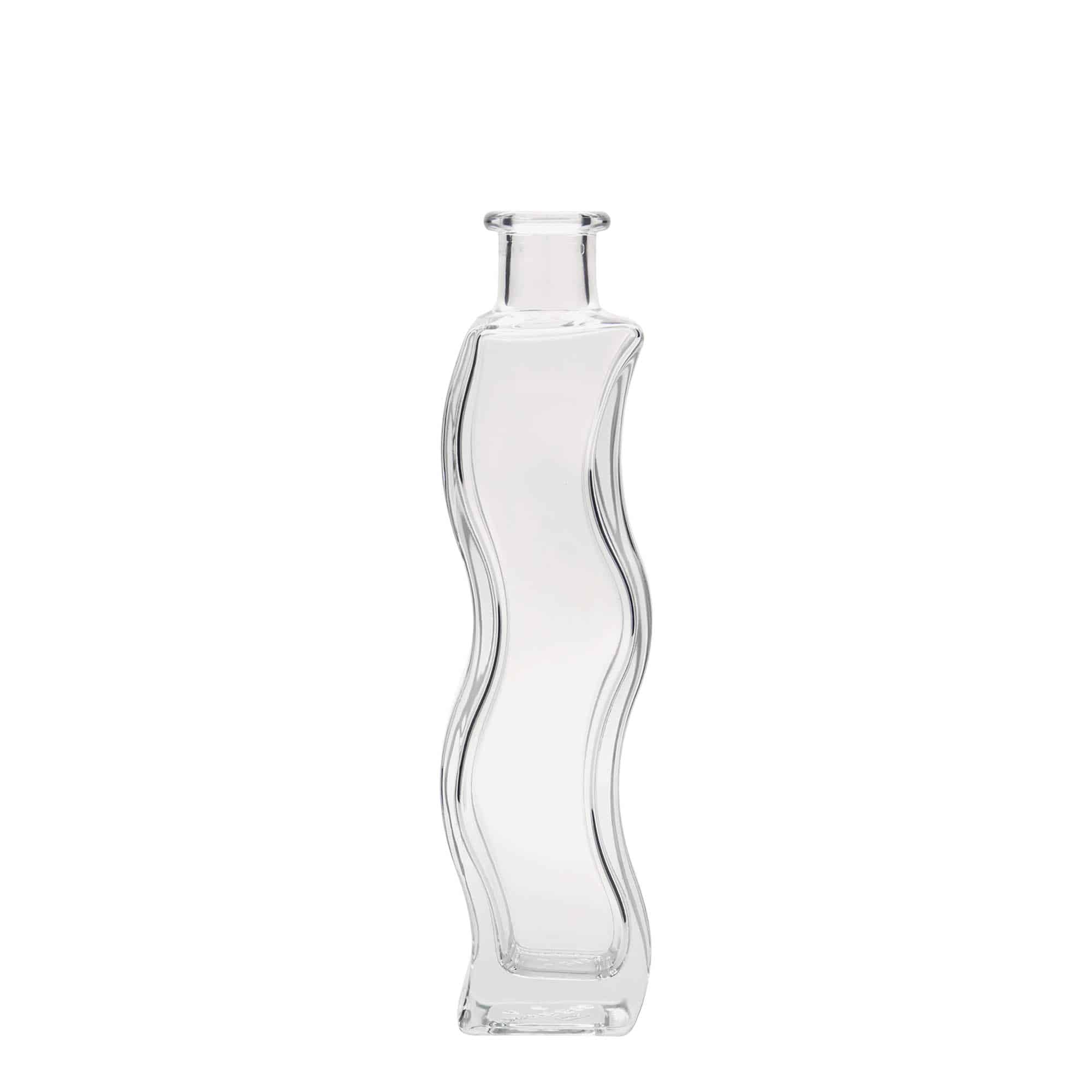 200 ml stikla pudele 'Vilnis', kvadrātiska, aizdare: korķis 200 ml stikla pudele 'Vilnis', kvadrātiska, aizdare: korķis