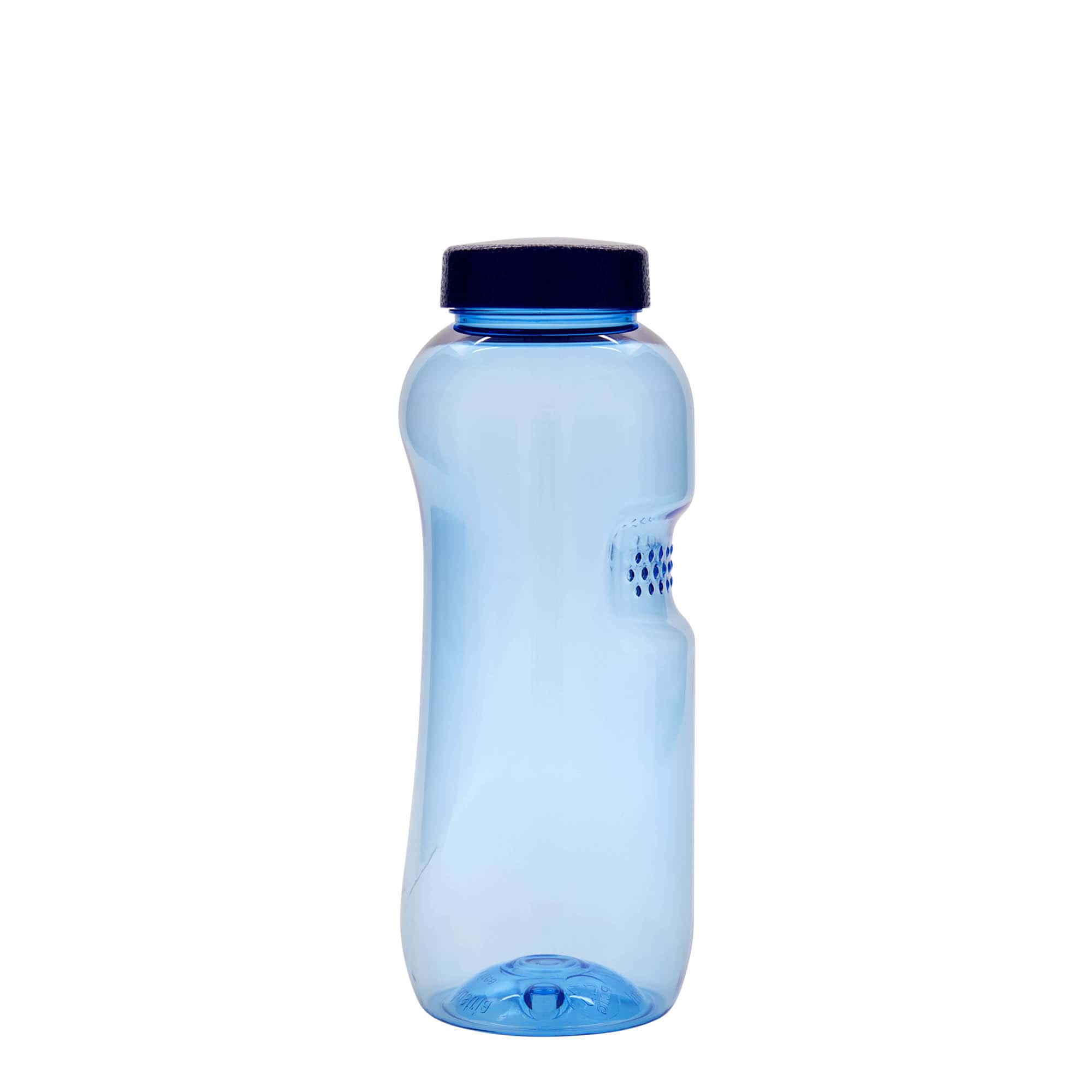 500 ml PET dzeramā pudele 'Kavodrink', plastmasa, zila