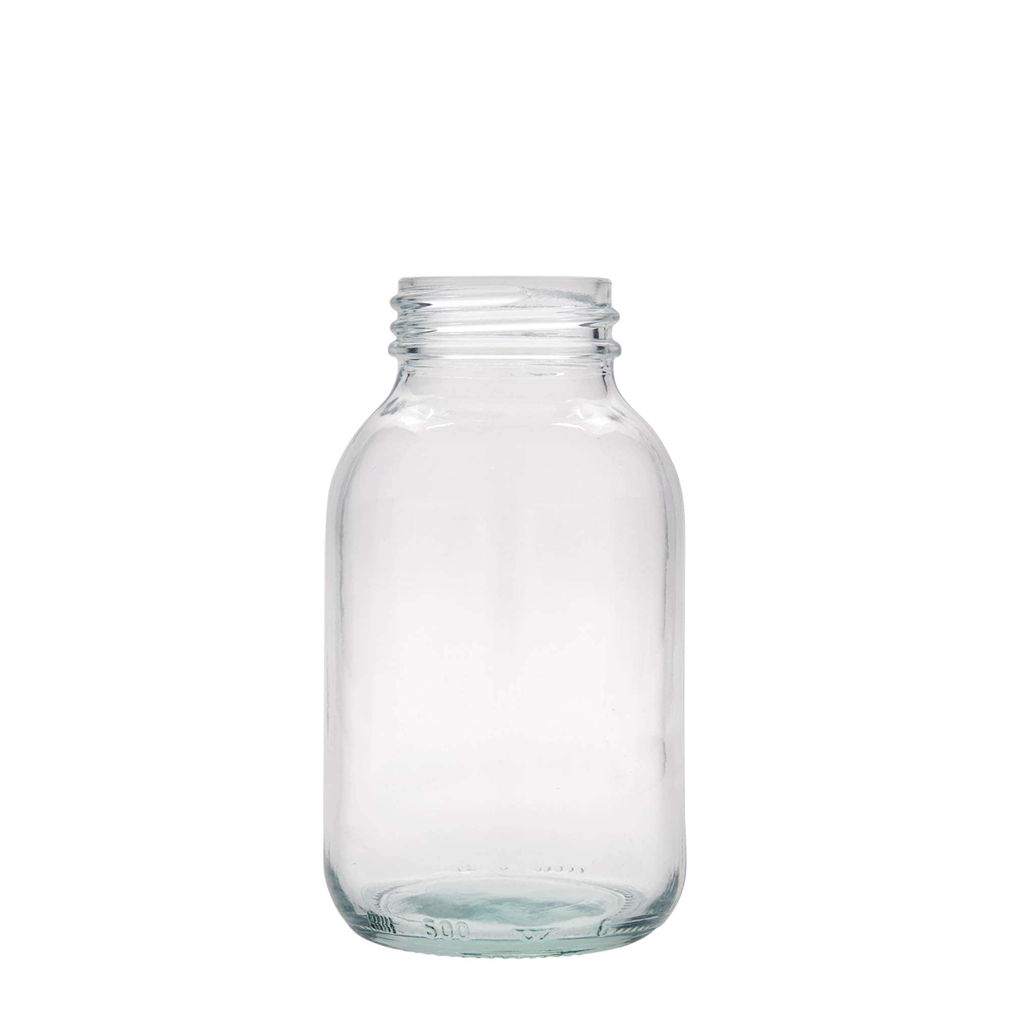500 ml plata kakla burka, atvere: DIN 55